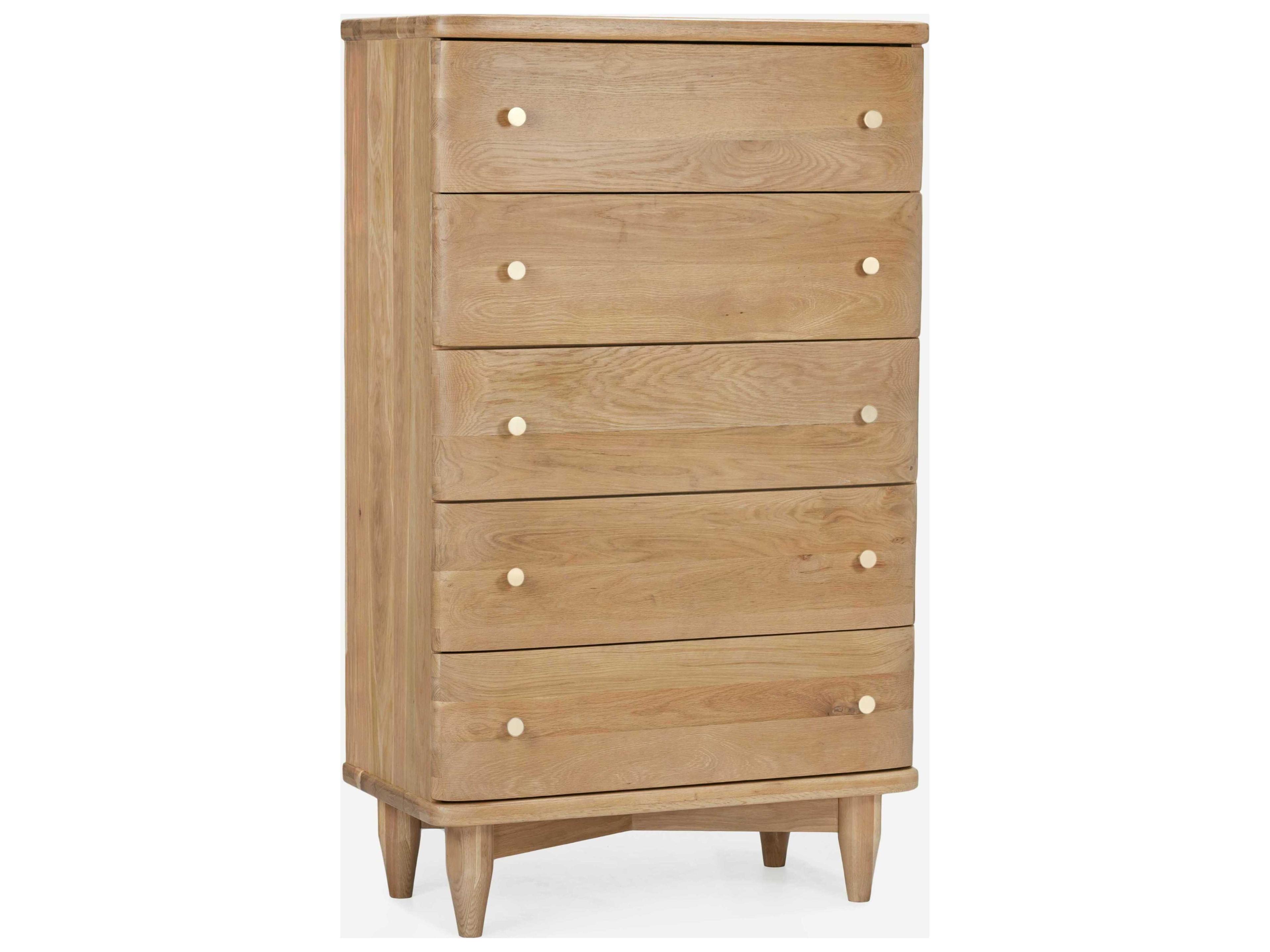 Daniel Natural Oak Wood Accent Chest