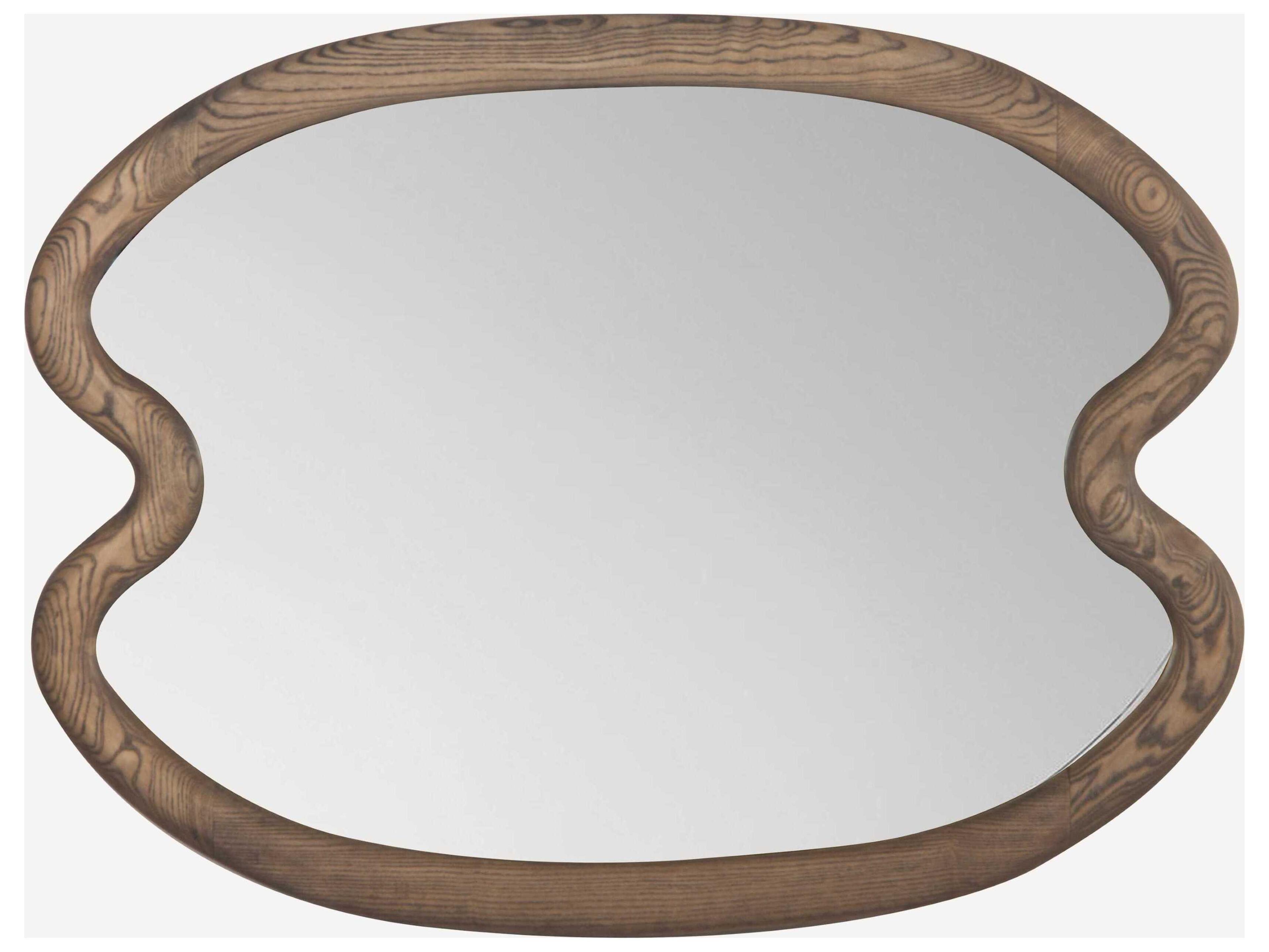 Union Home Swirl Grey Oil Wall Mirror