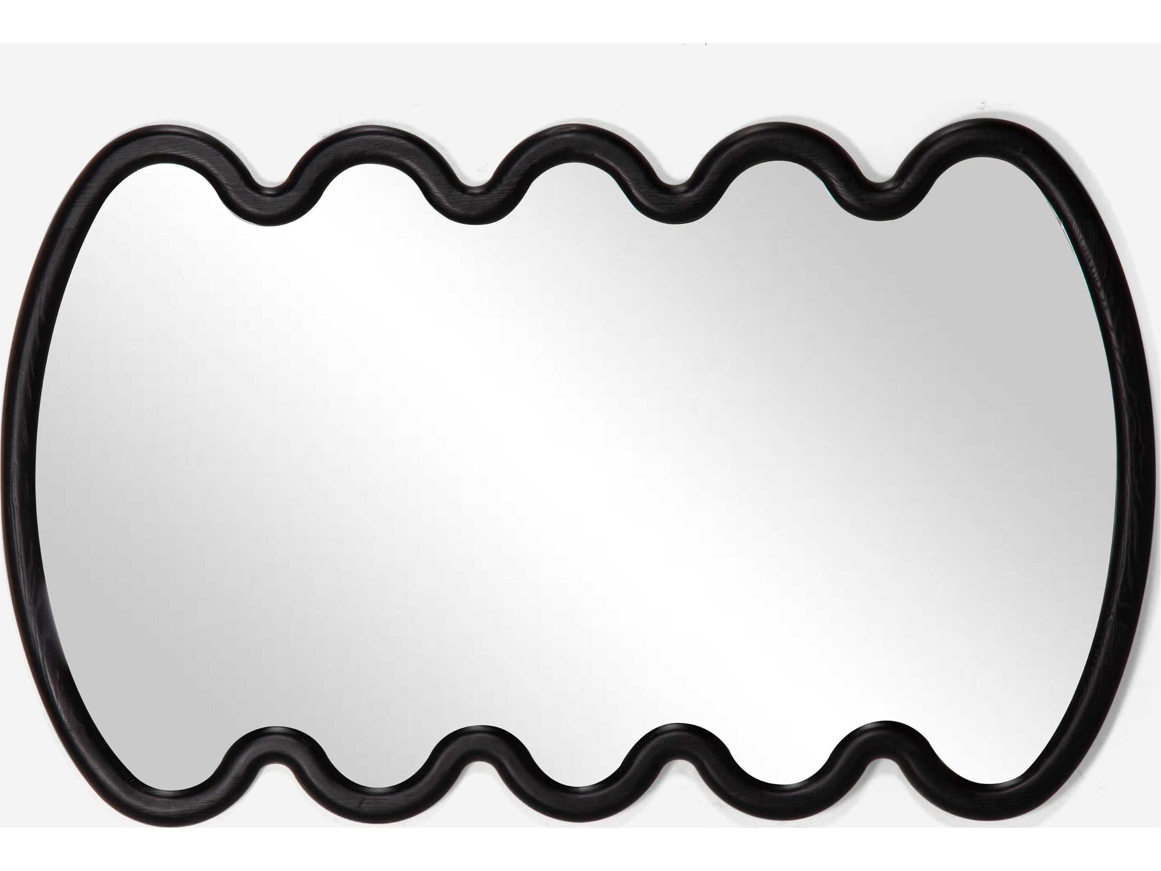 Union Home Swirl Grey Oil Wall Mirror