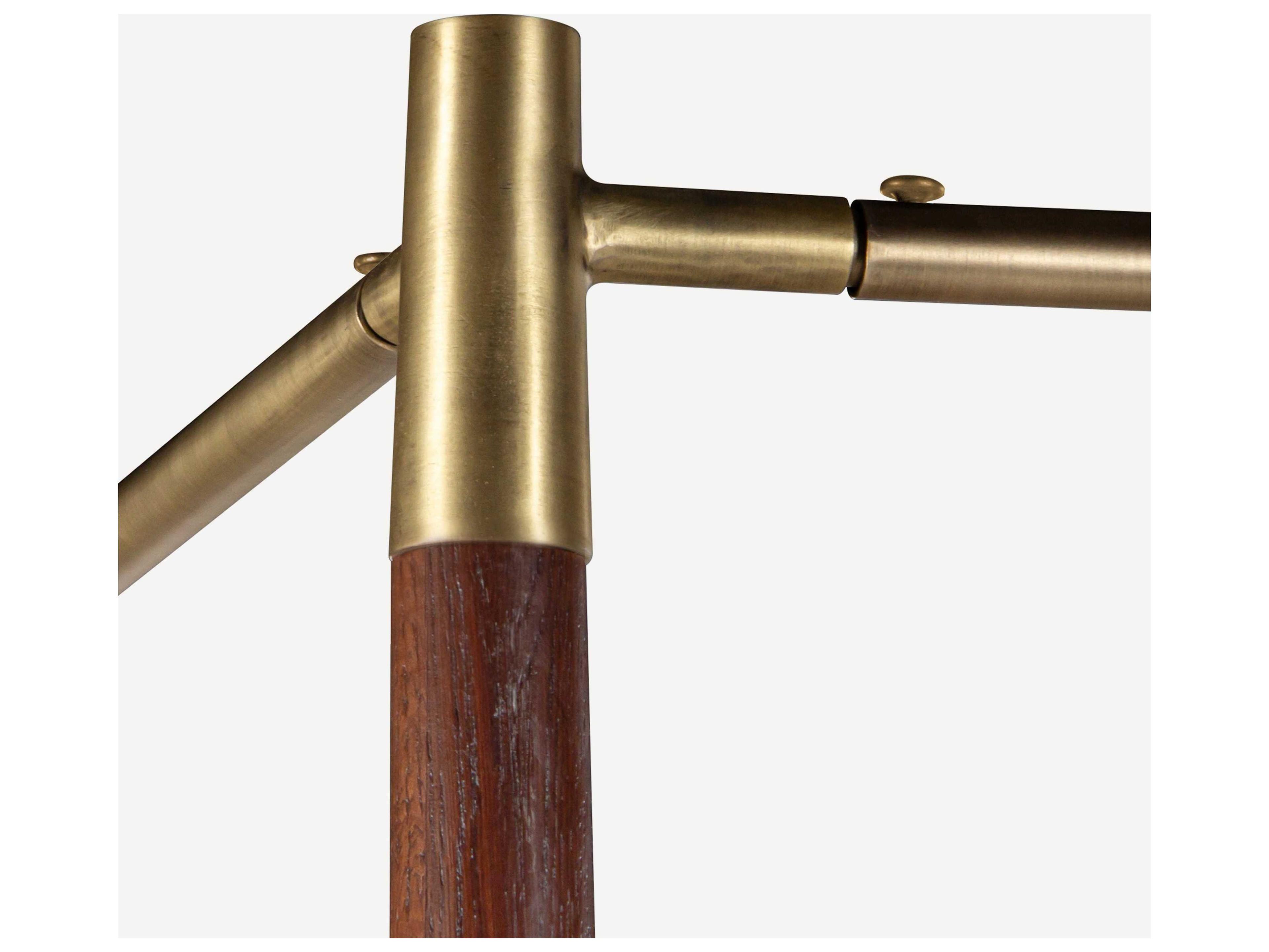 Union Home Moira Brown Oak Wood Upholstered King Canopy Bed