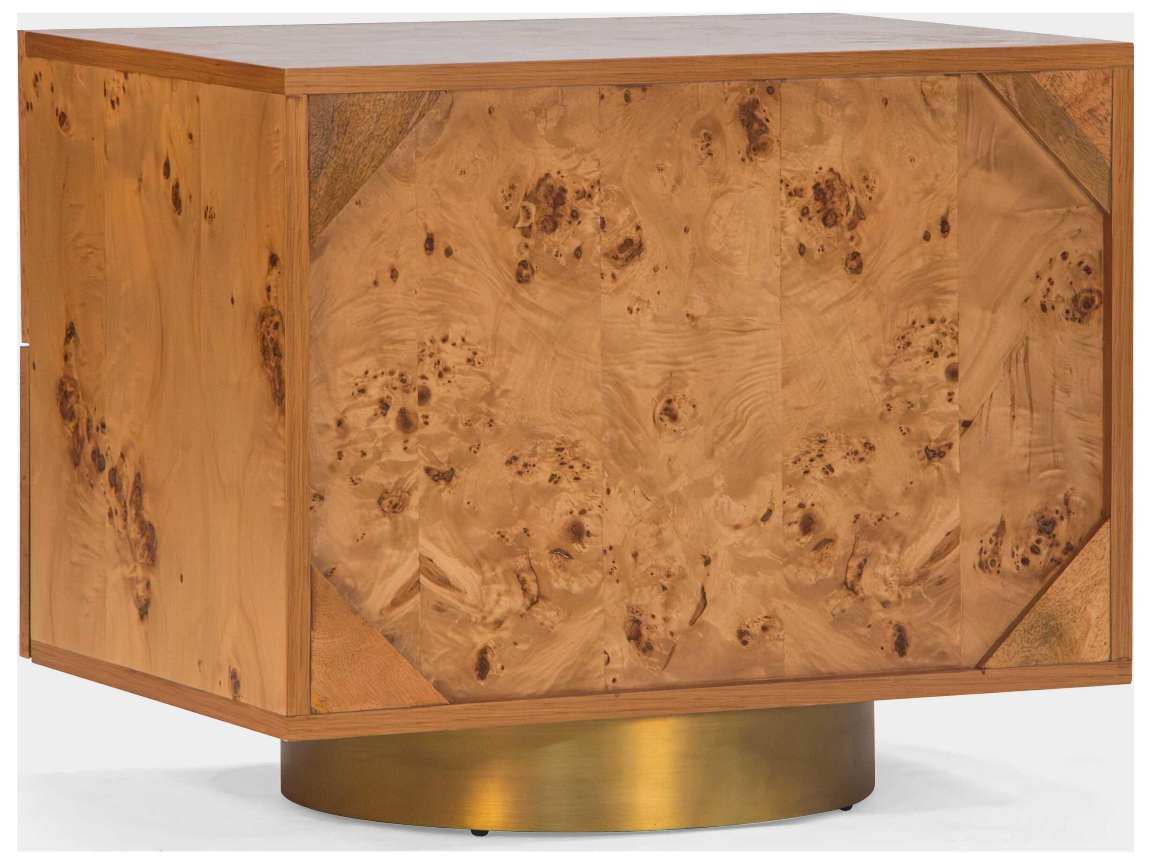 Union Home Wavefront 2-Drawers Nightstand