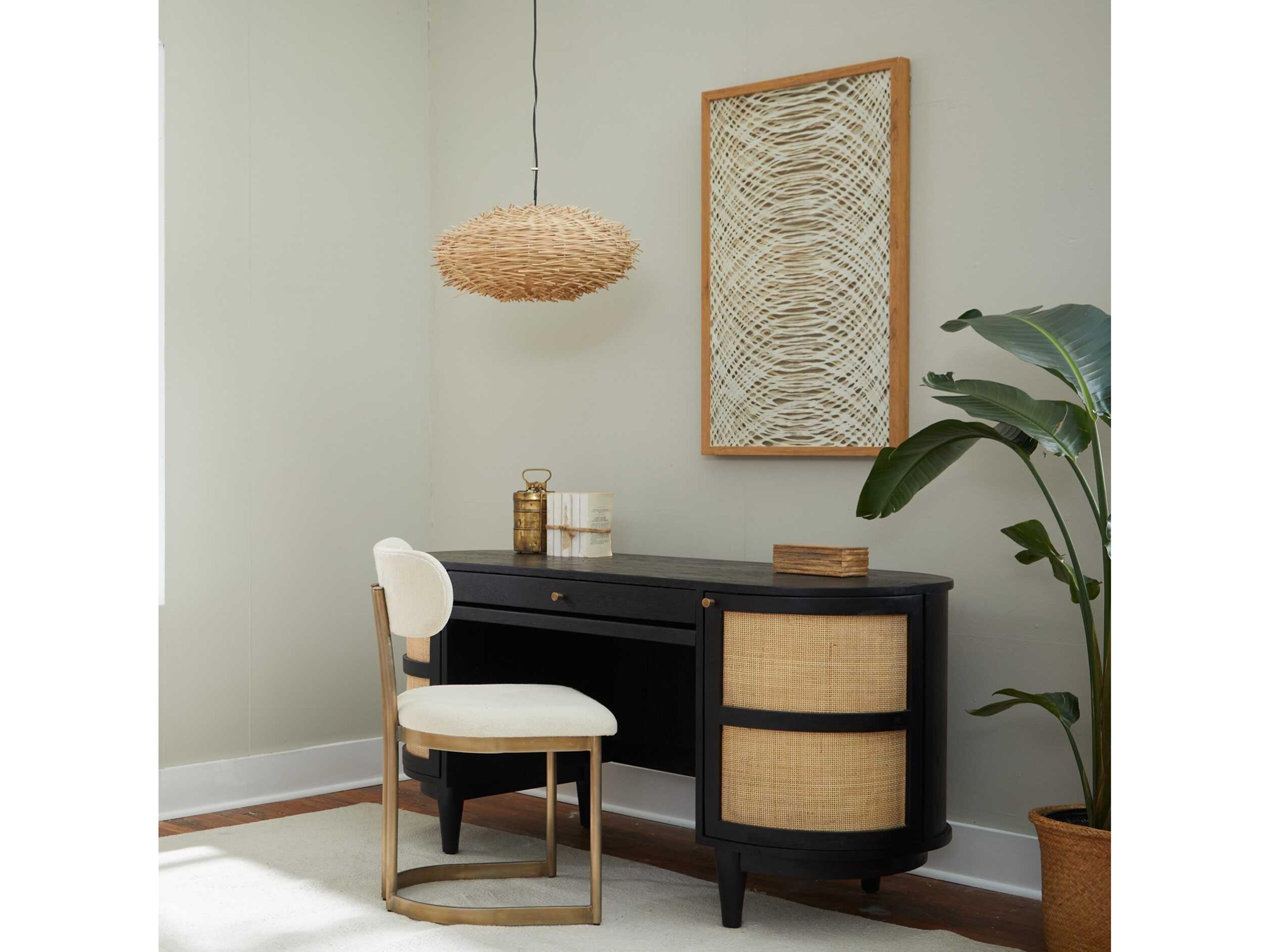 Union Home Nest Natural Brown Pendant