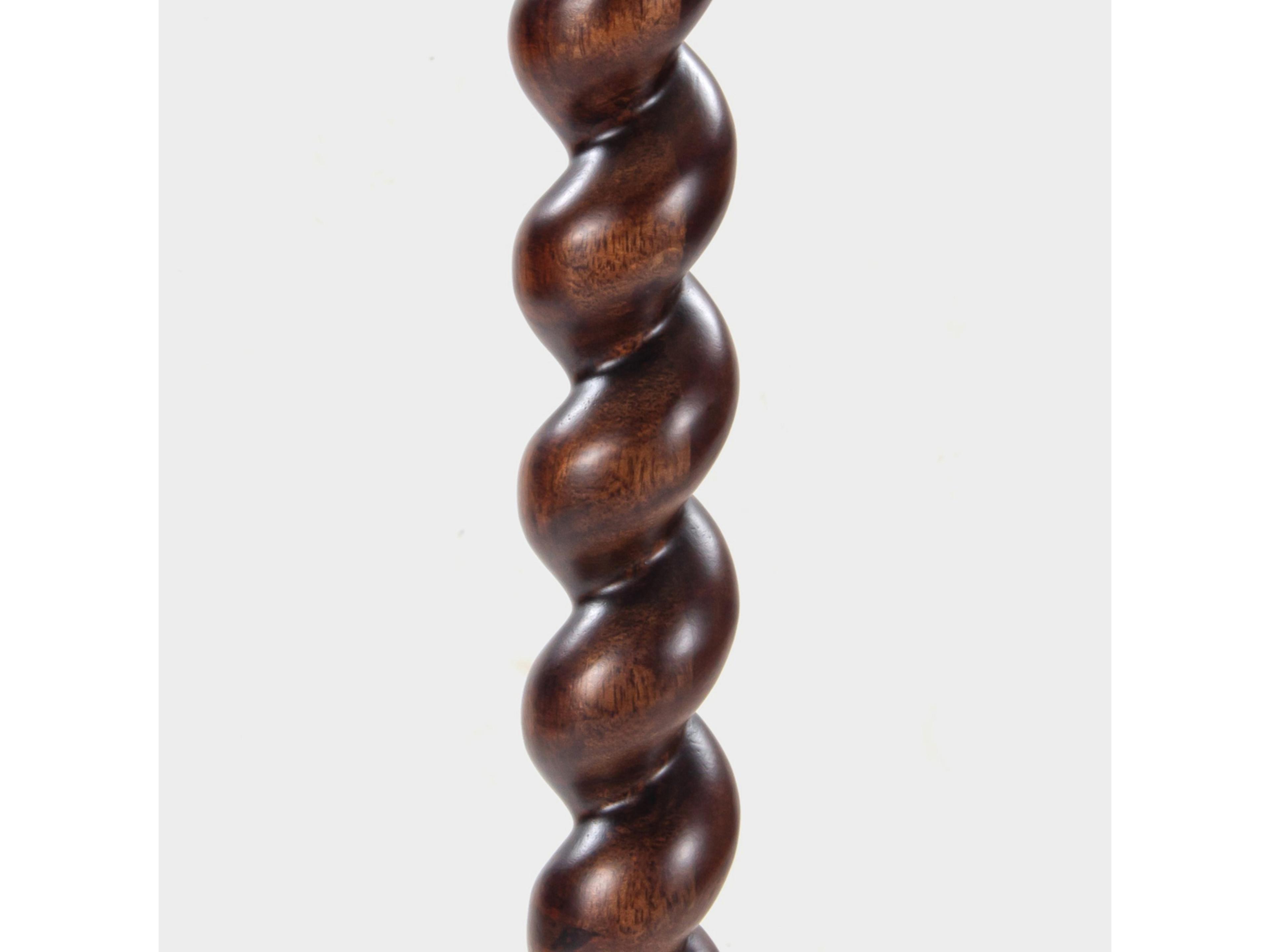 Union Home Twist Porto Dark Brown Buffet Lamp