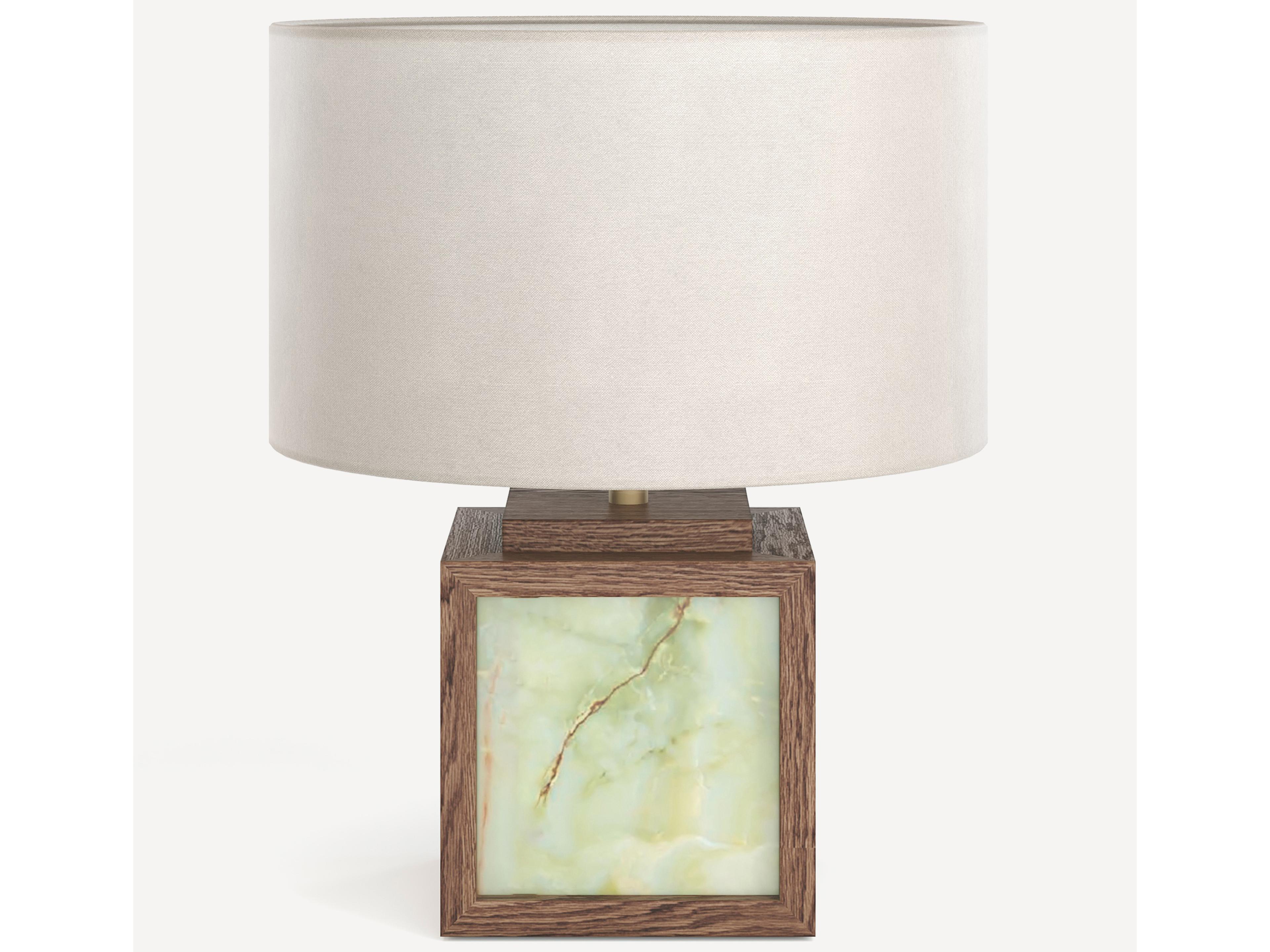 Terri Light Walnut Brown Table Lamp