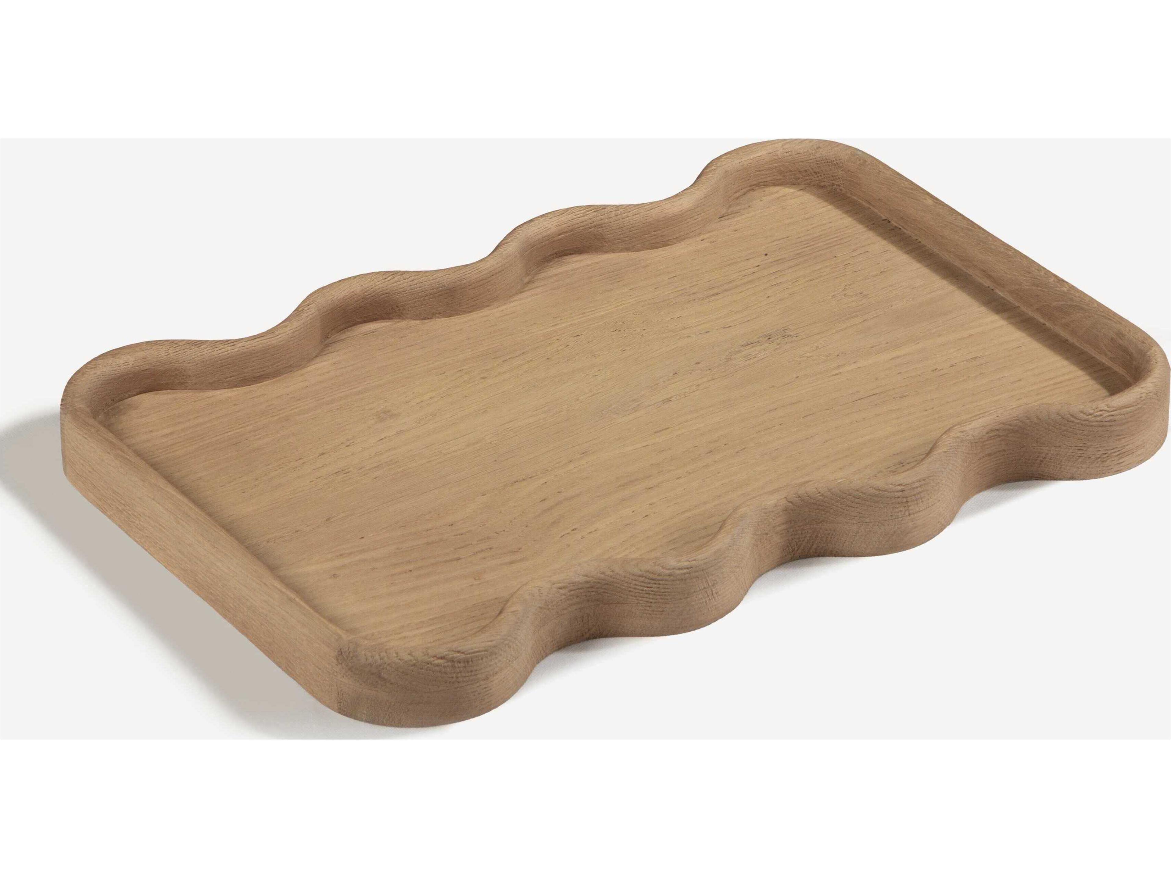 Swirl Natural Serving Tray
