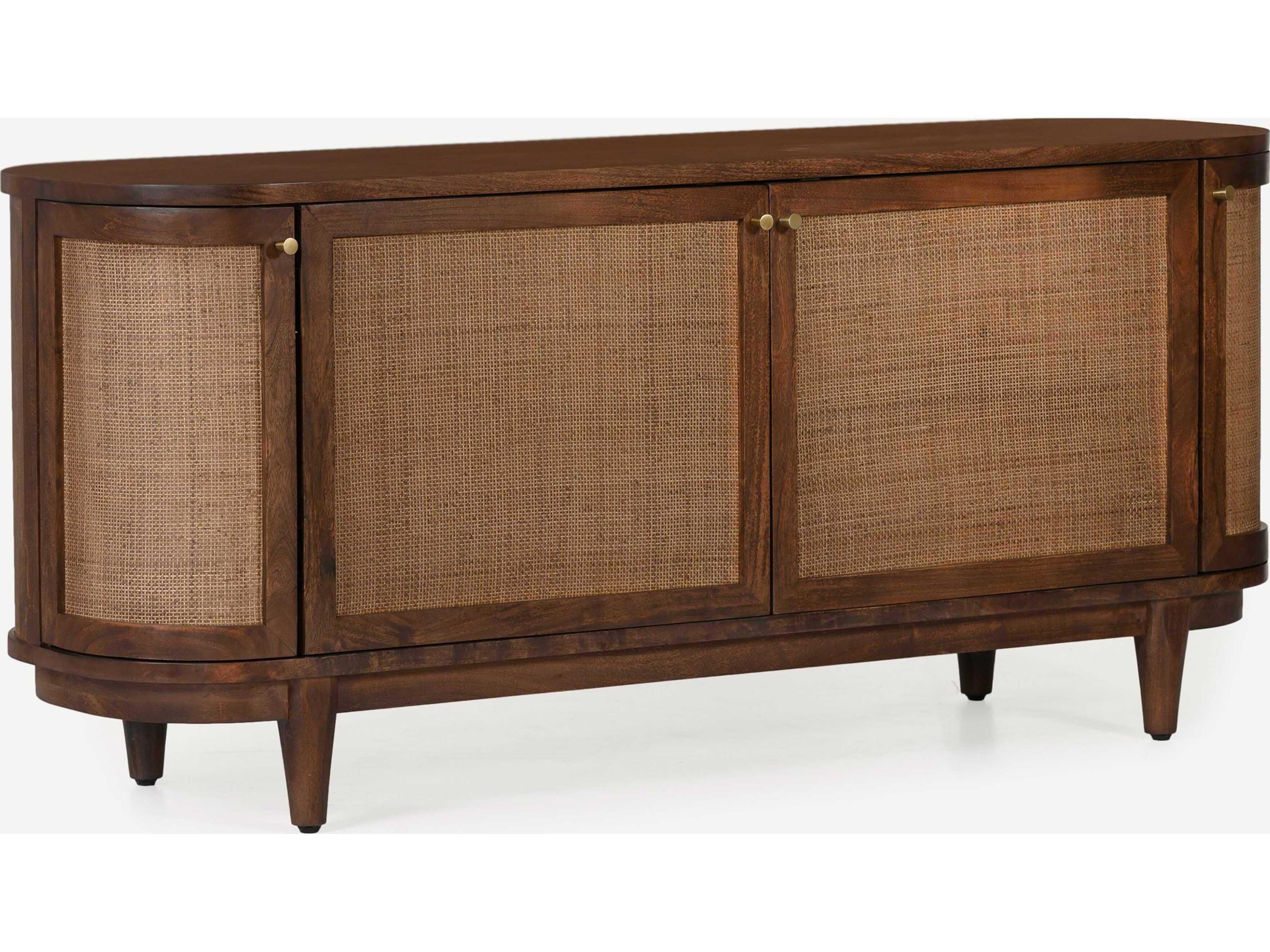 Canggu 68" Acacia Wood Porto Dark Media Console