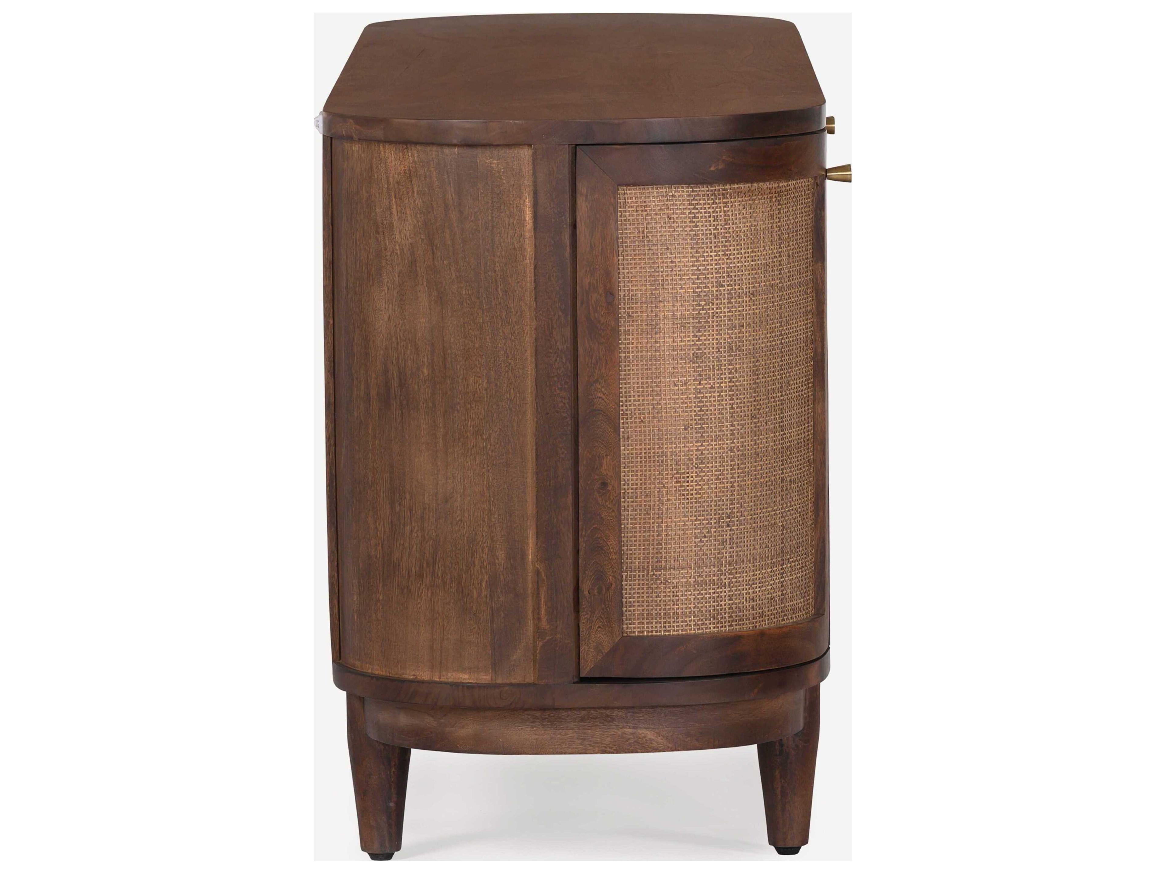 Union Home Canggu 68" Acacia Wood Porto Dark Media Console