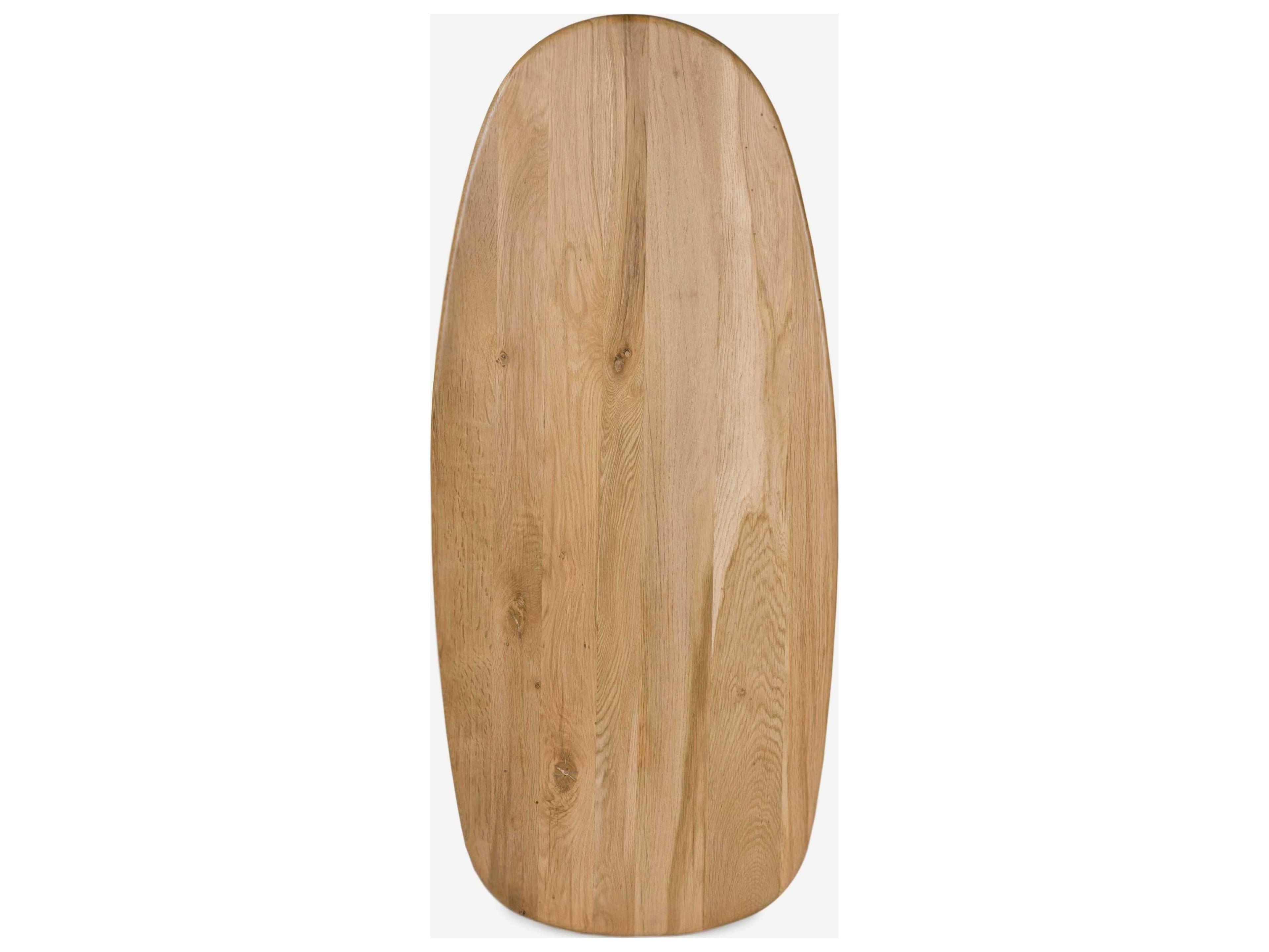 Union Home Laurel Oval Wood Natural Coffee Table