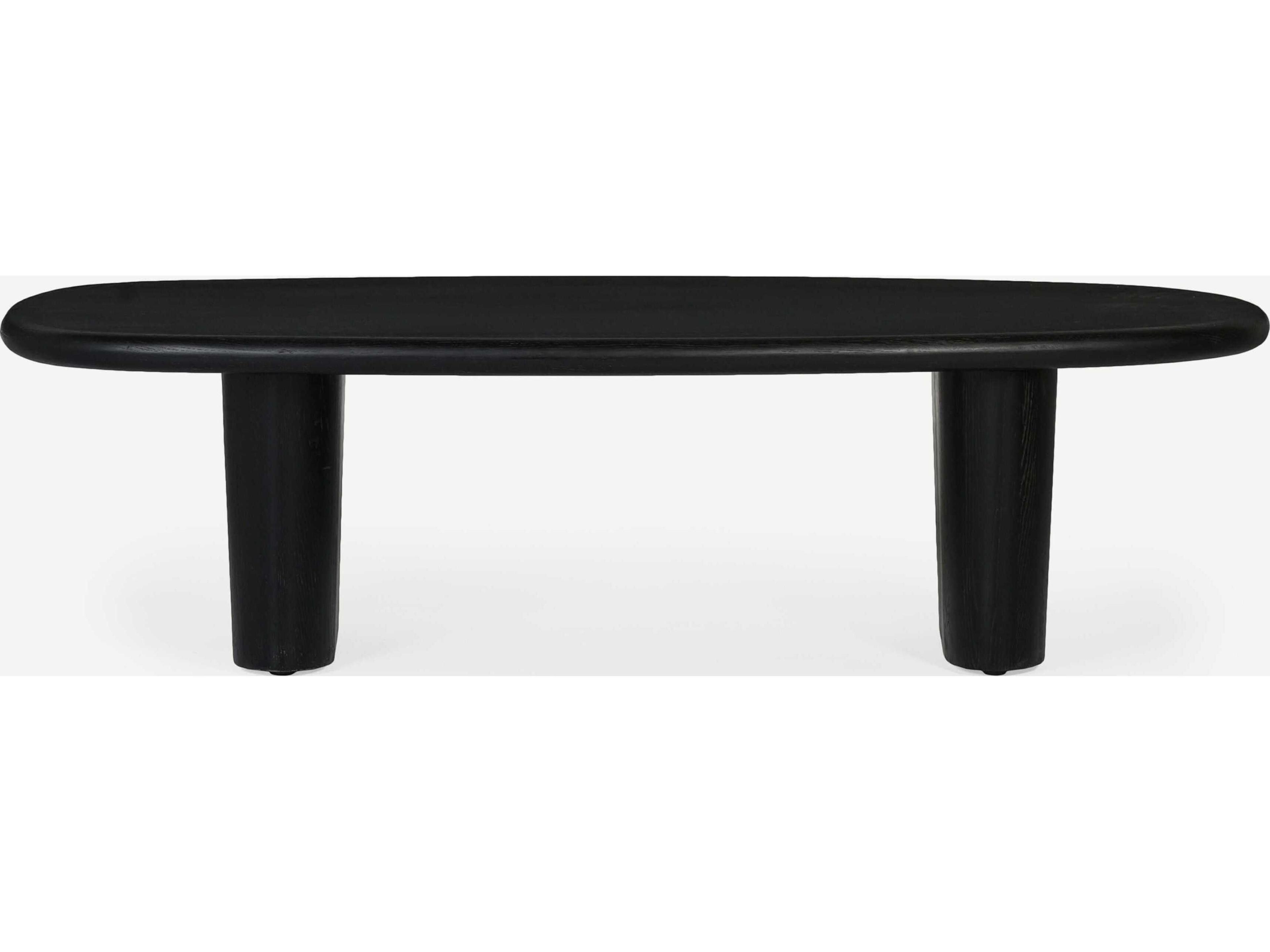 Union Home Laurel Rectangular Wood Charcoal Coffee Table