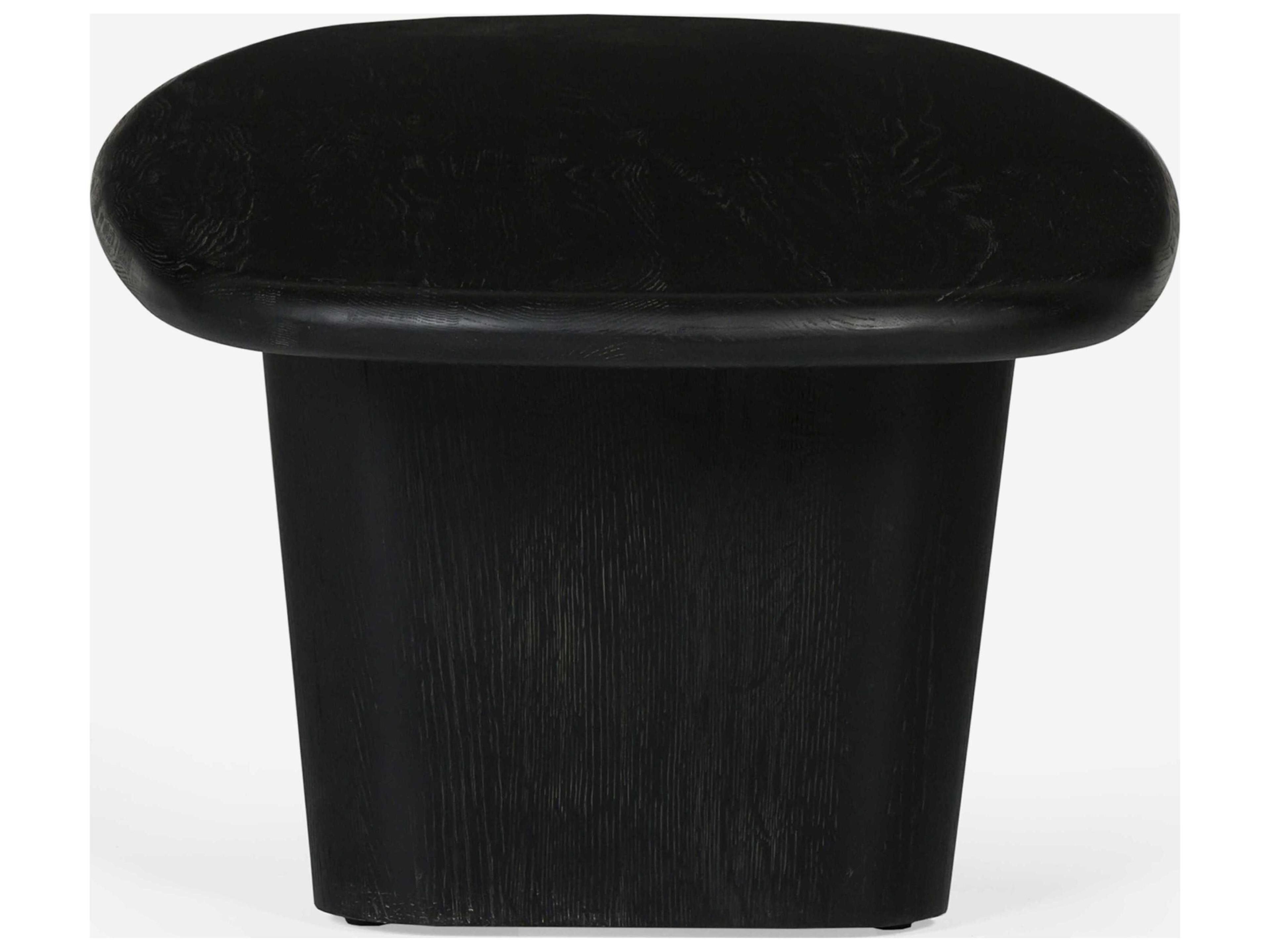 Union Home Laurel Rectangular Wood Charcoal Coffee Table