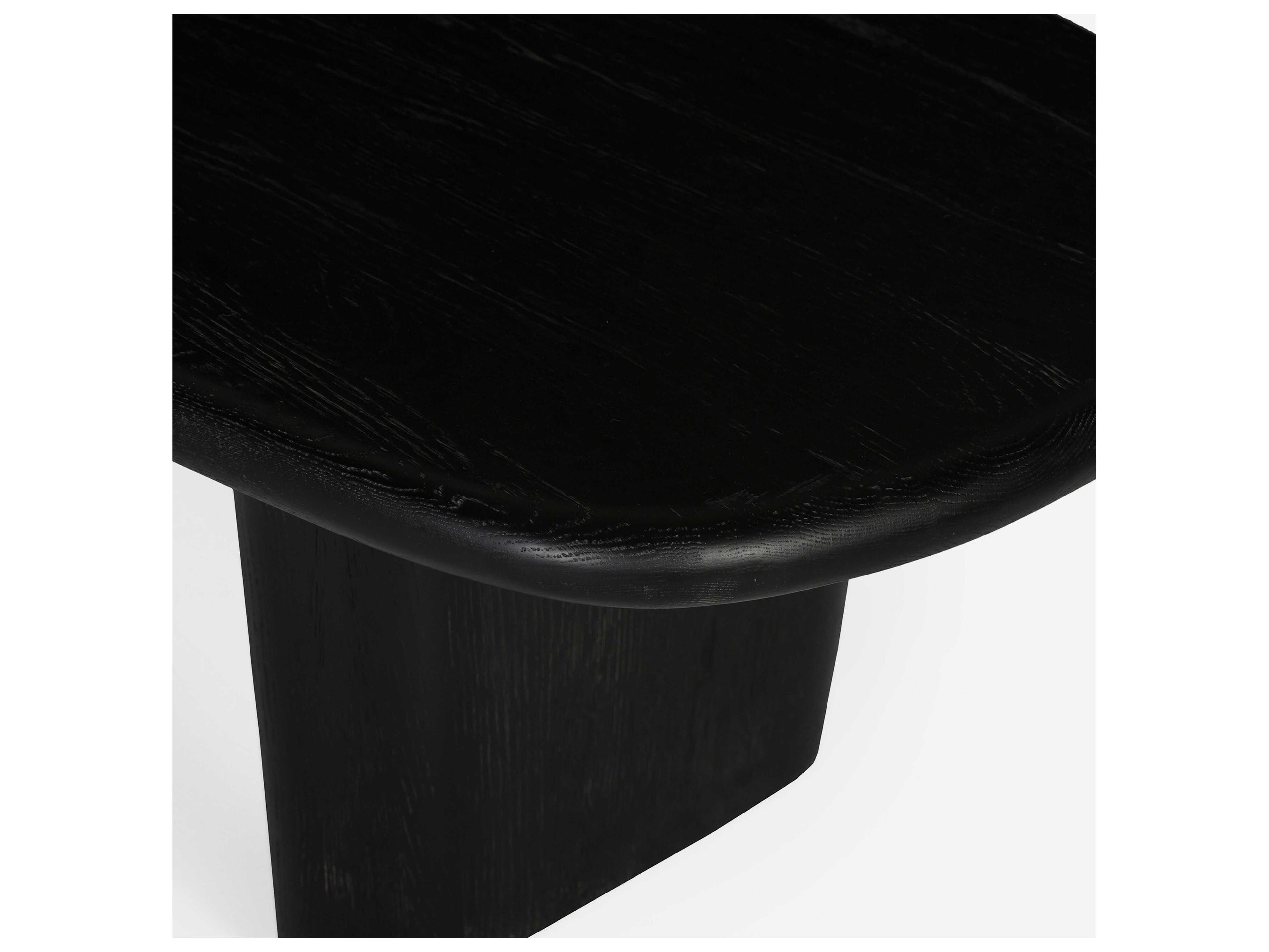 Union Home Laurel Rectangular Wood Charcoal Coffee Table