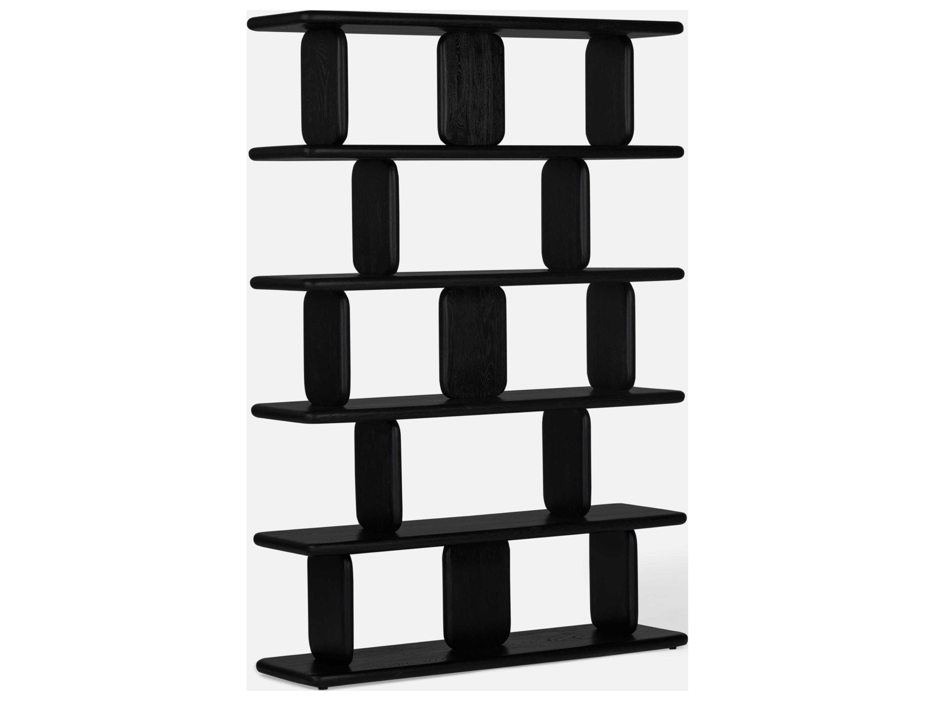 Laurel Charcoal Bookcase