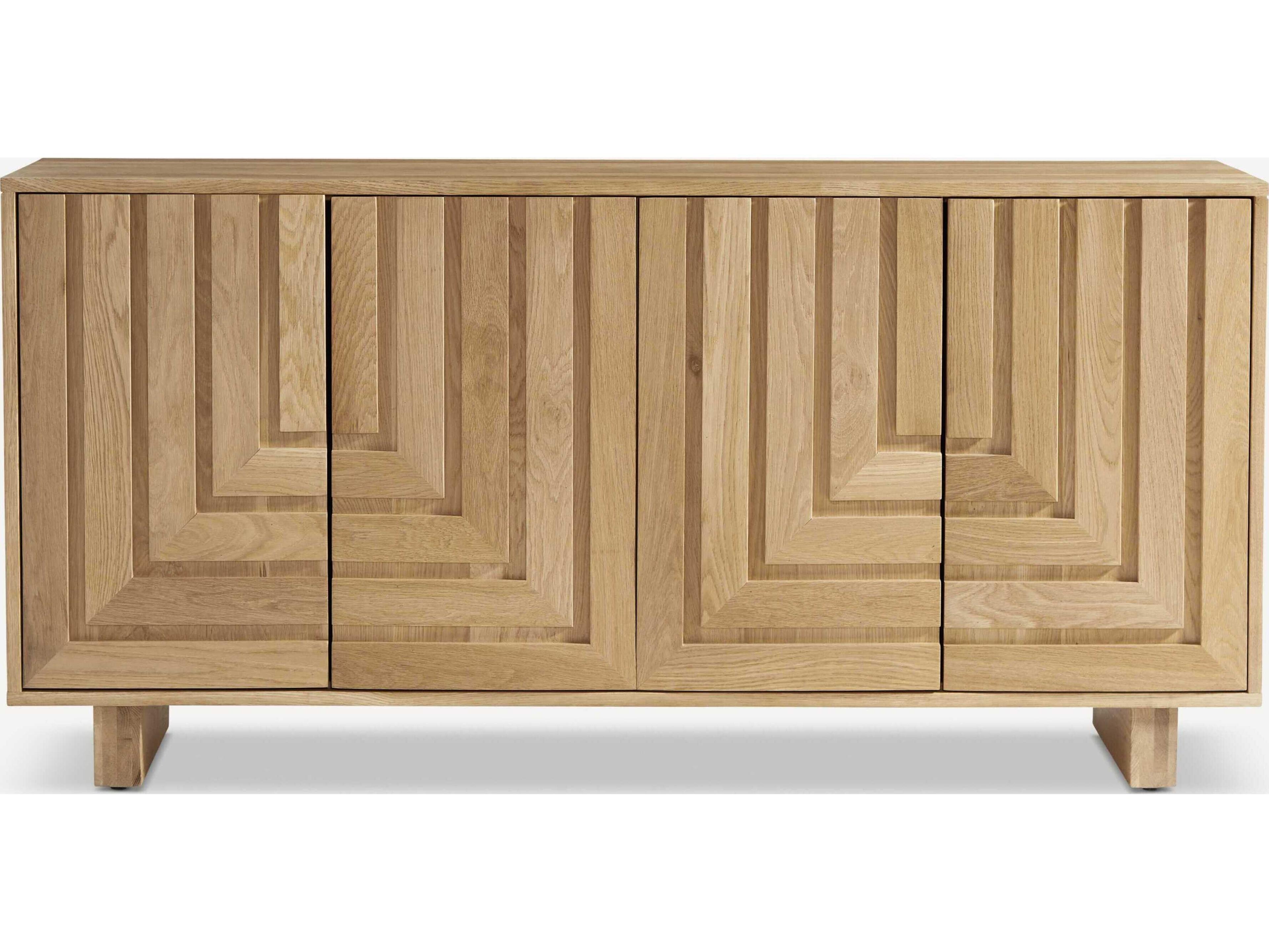 Union Home Array 68" Oak Wood Natural Sideboard