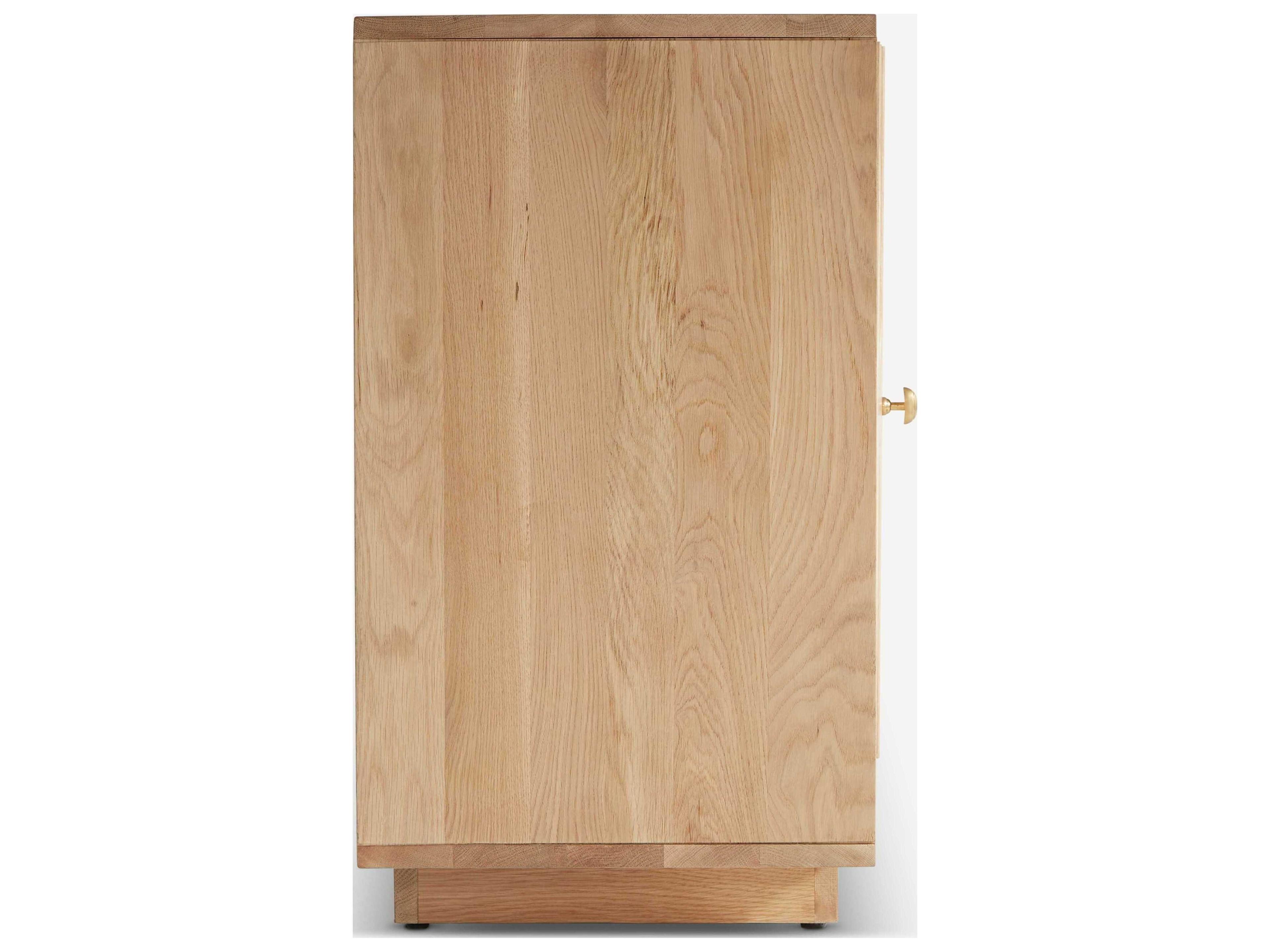 Union Home Roma 72" Oak Wood Natural Sideboard