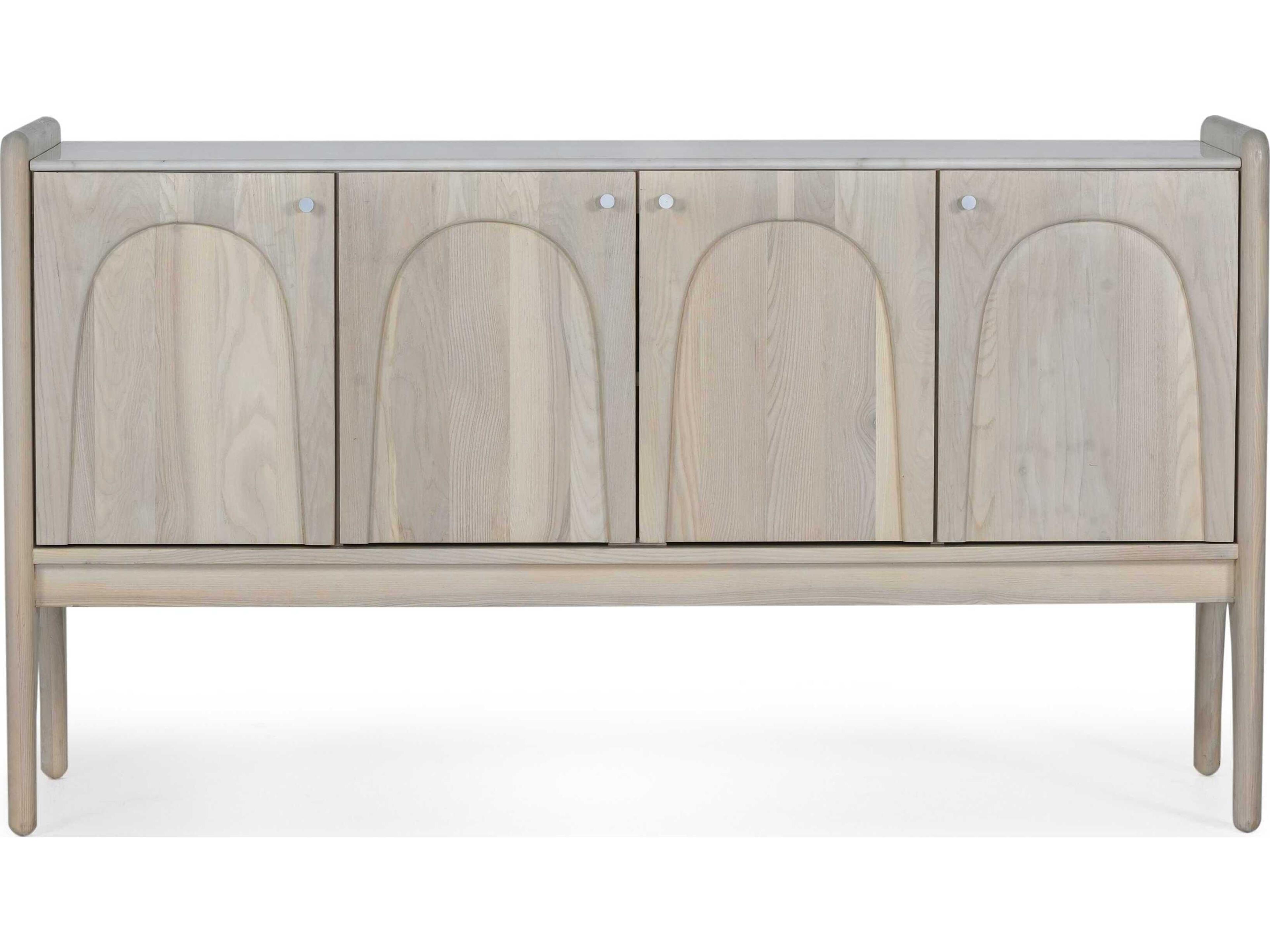 Union Home Luna 66" Oak Wood Washed Sideboard