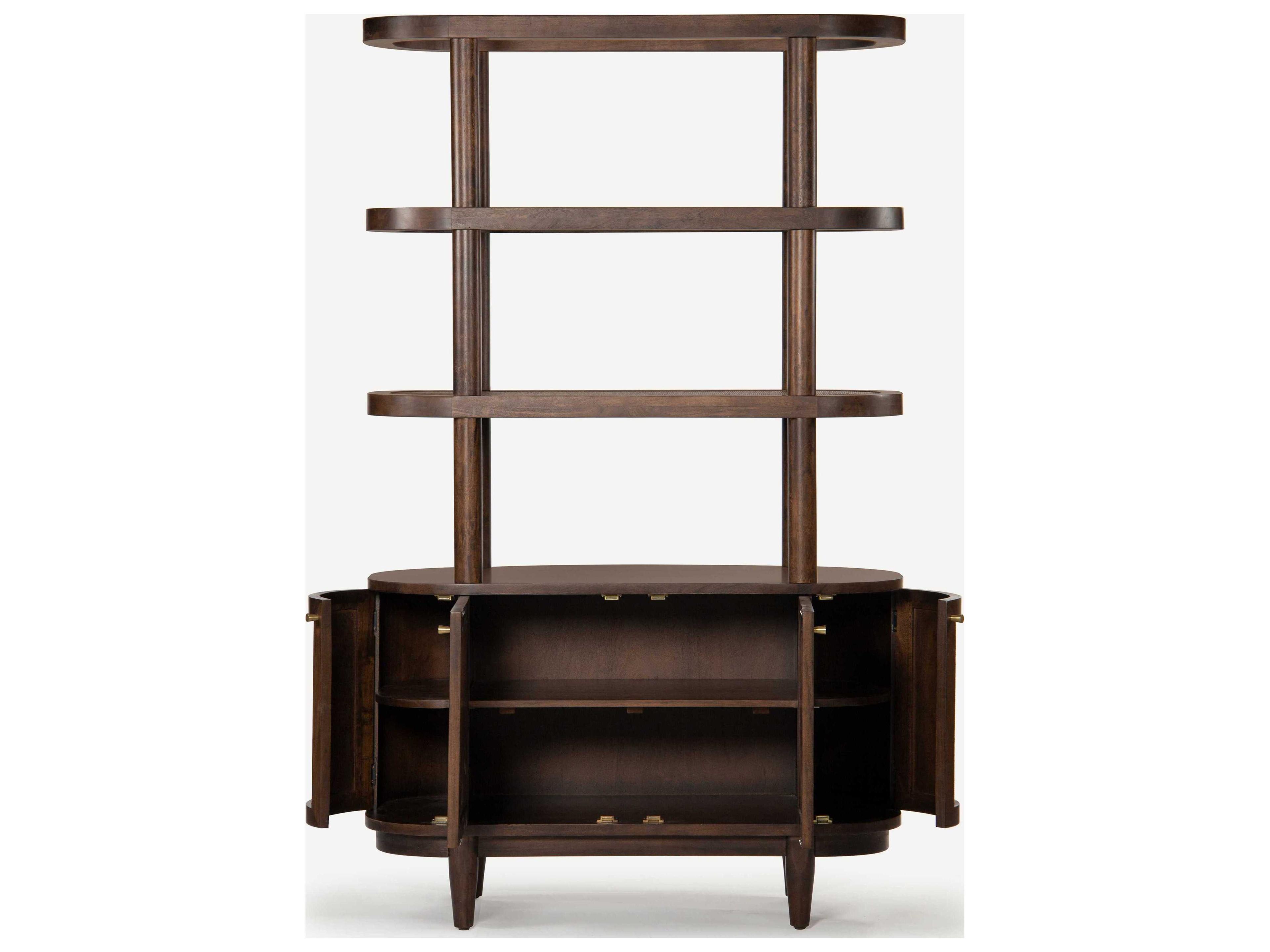 Union Home Canggu Porto Dark Bookcase