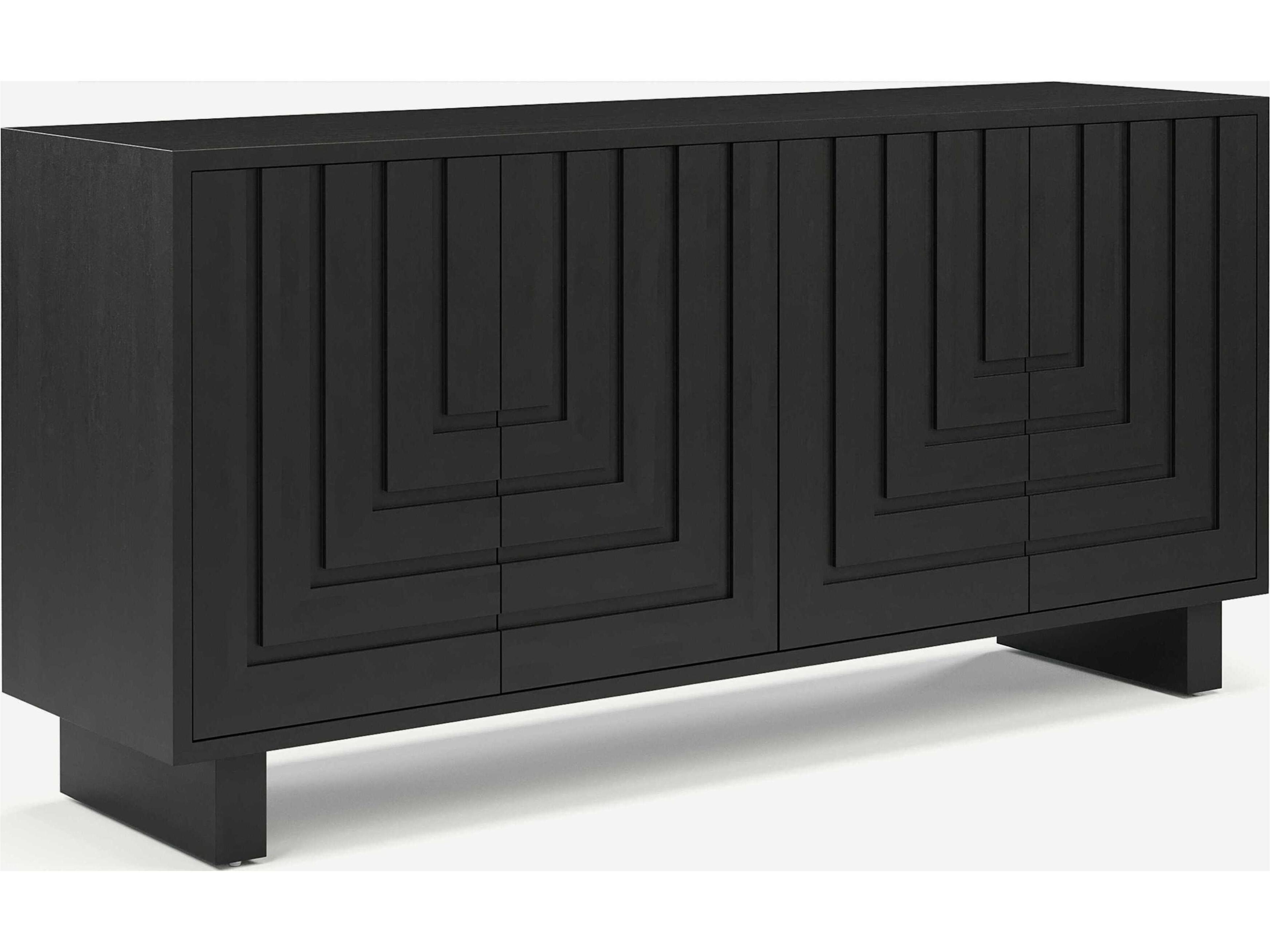 Array 68" Hardwood Charcoal Sideboard