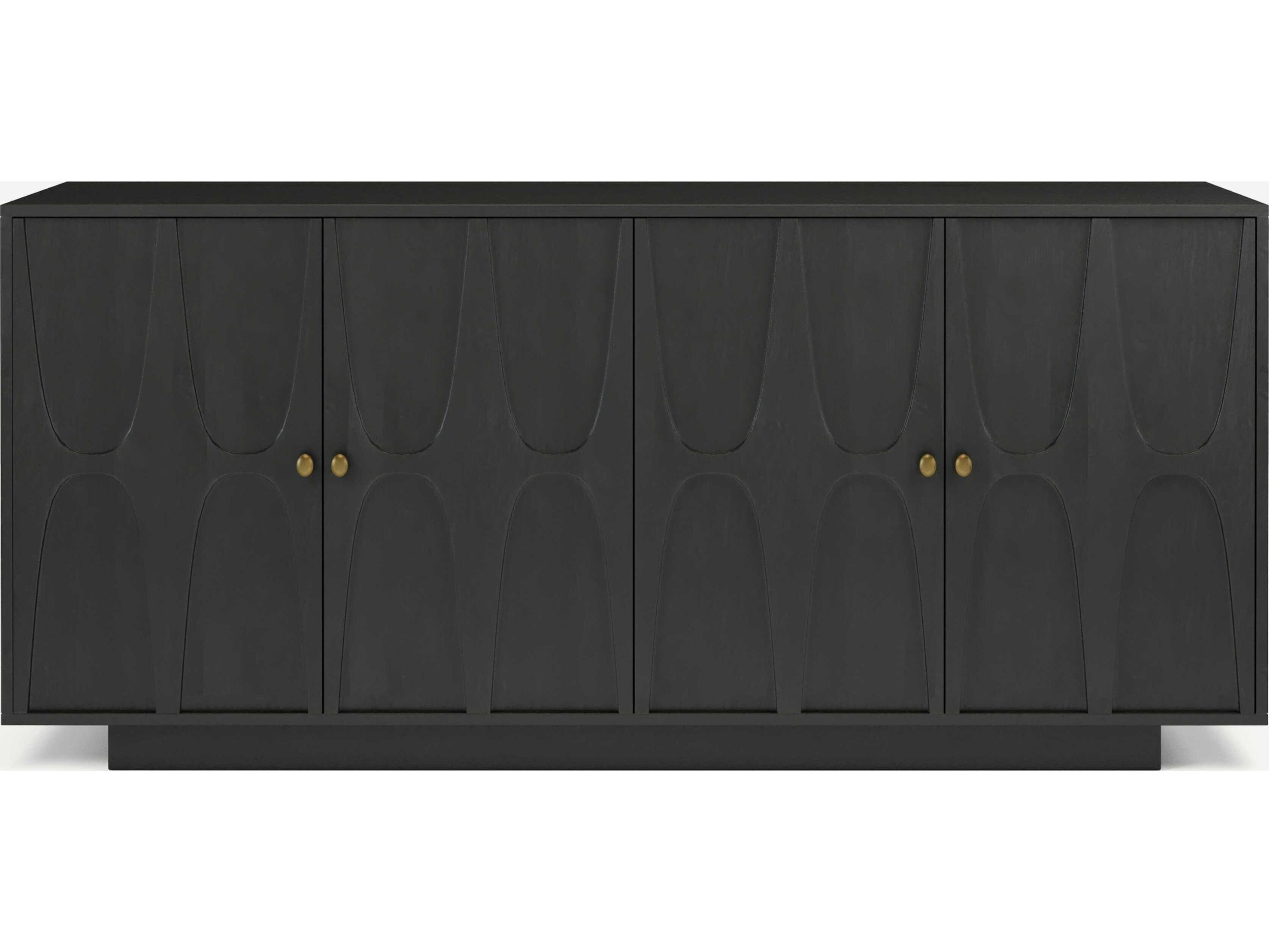 Union Home Roma 72" Hardwood Charcoal Sideboard