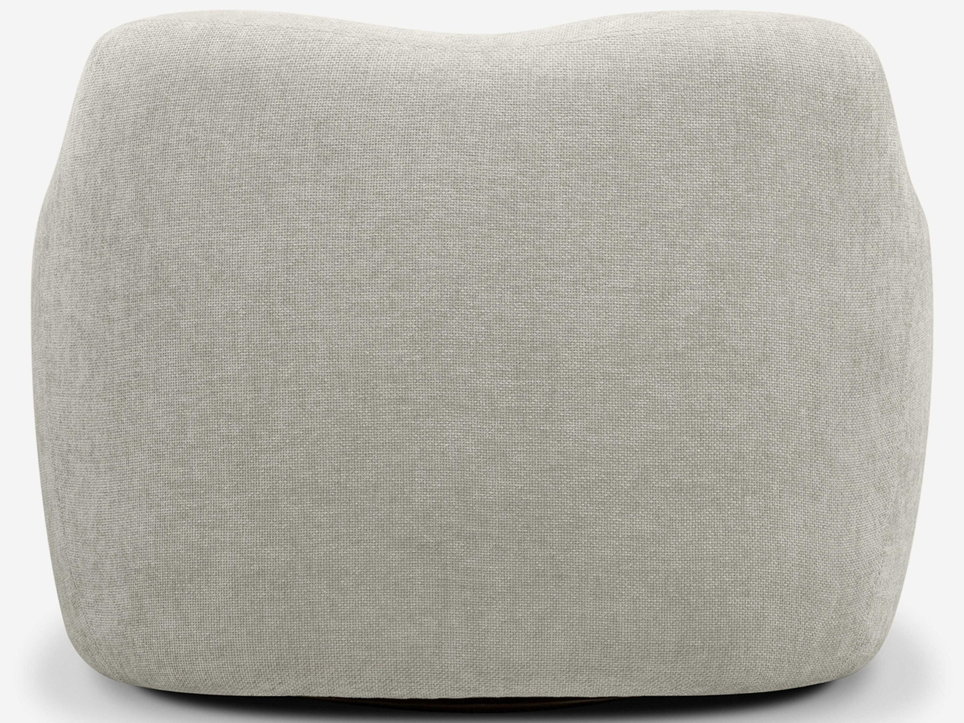 Union Home Orla Swivel Gray Accent Chair