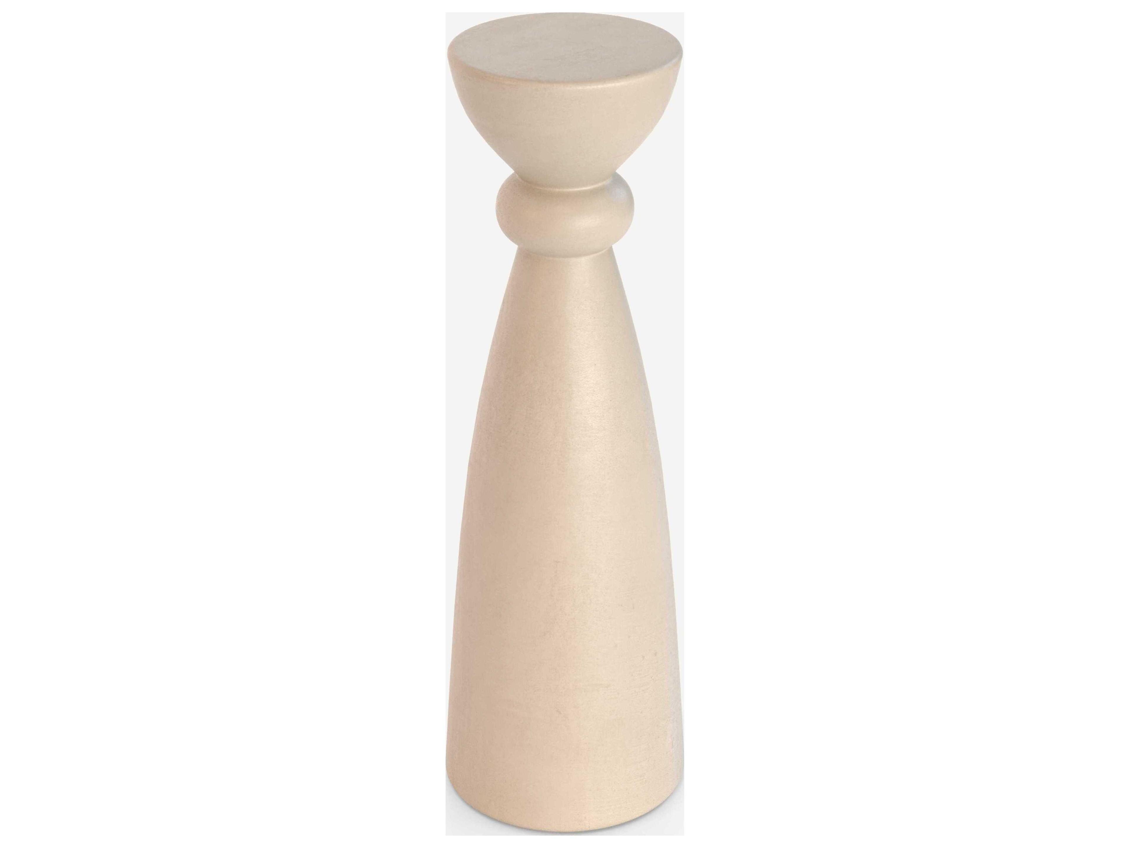 Union Home Torino Round Concrete End Table