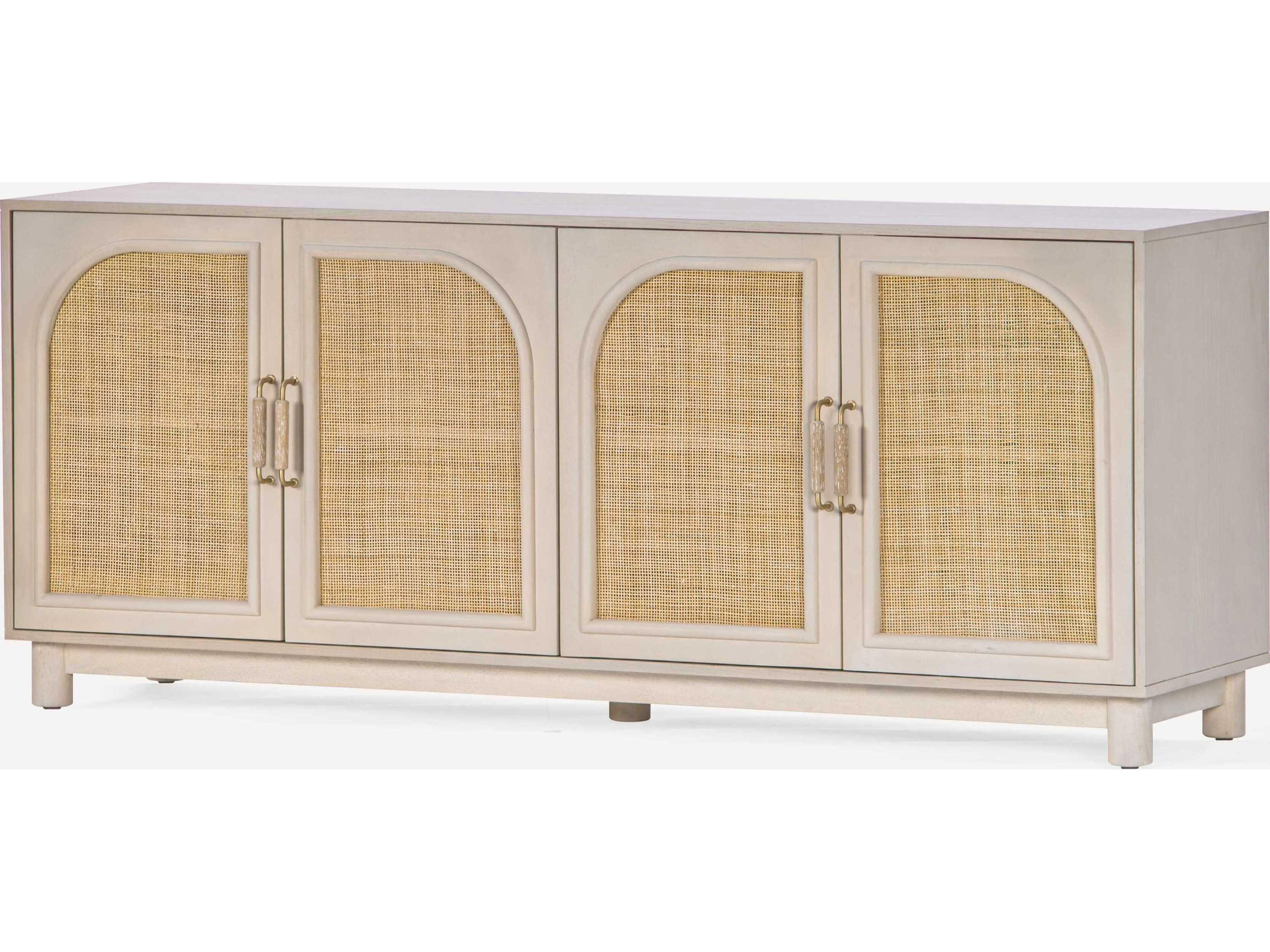 Grace 72" Hardwood Warm Vanilla Sideboard