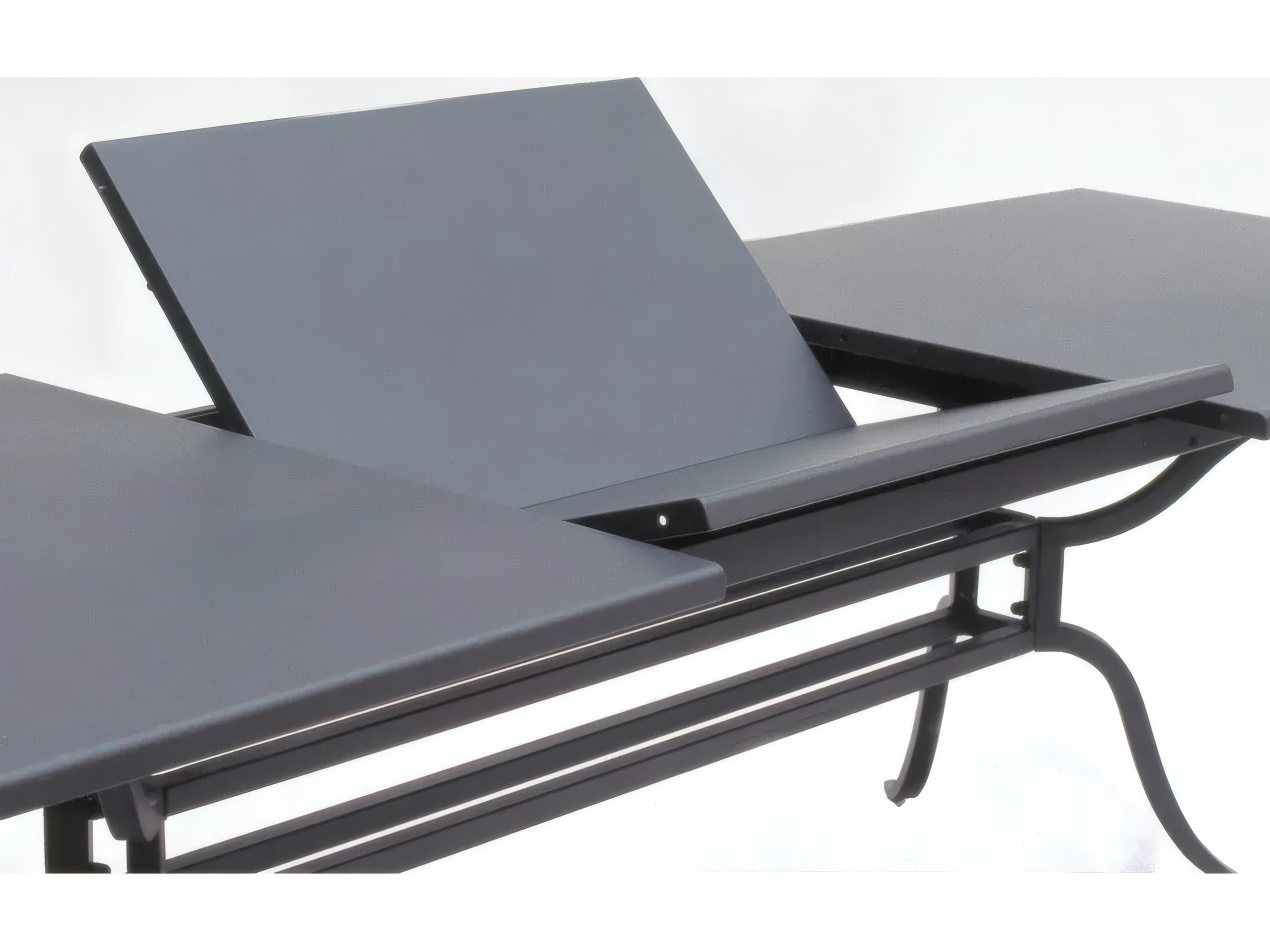 UnoPiu Toscana Wrought Iron Extendable Rectangular Dining Table