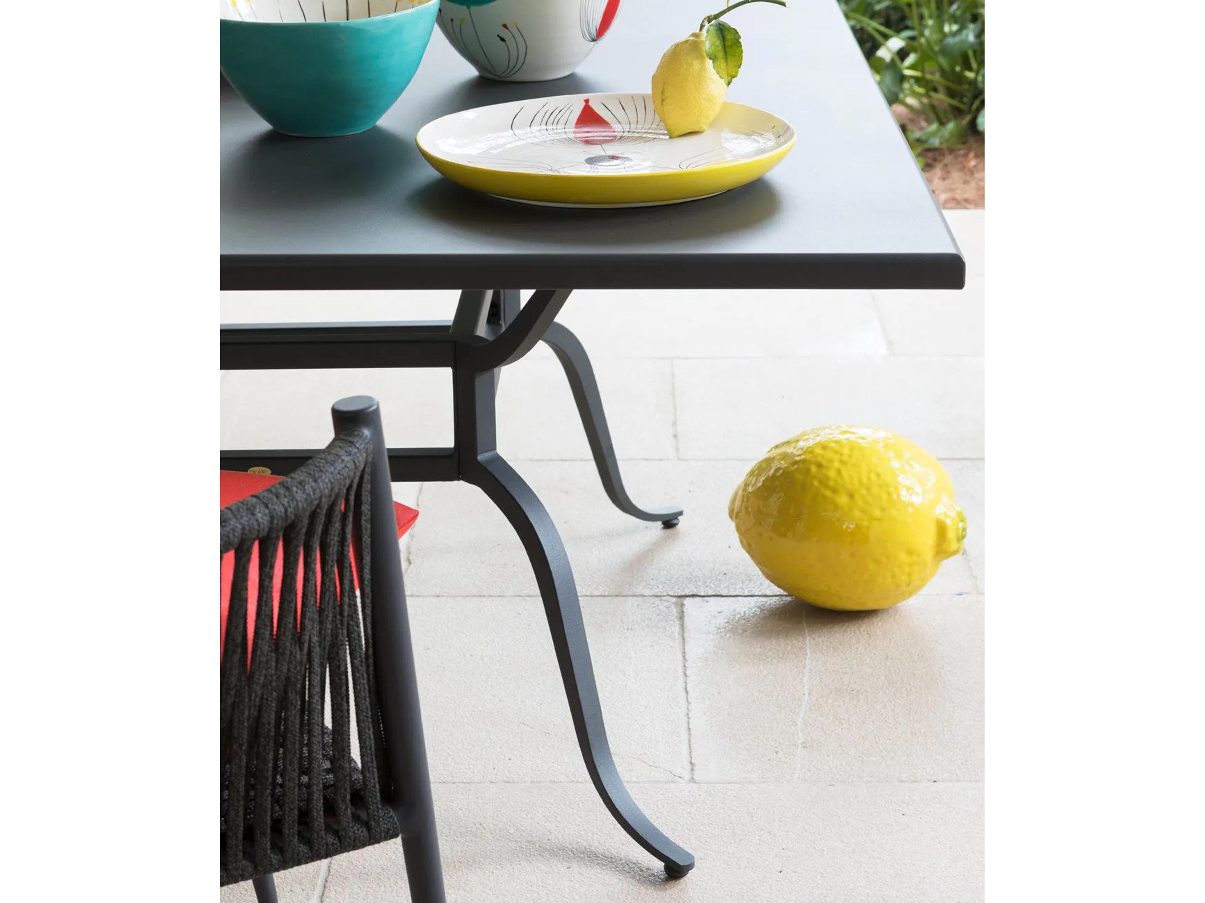 UnoPiu Toscana Wrought Iron Square Dining Table