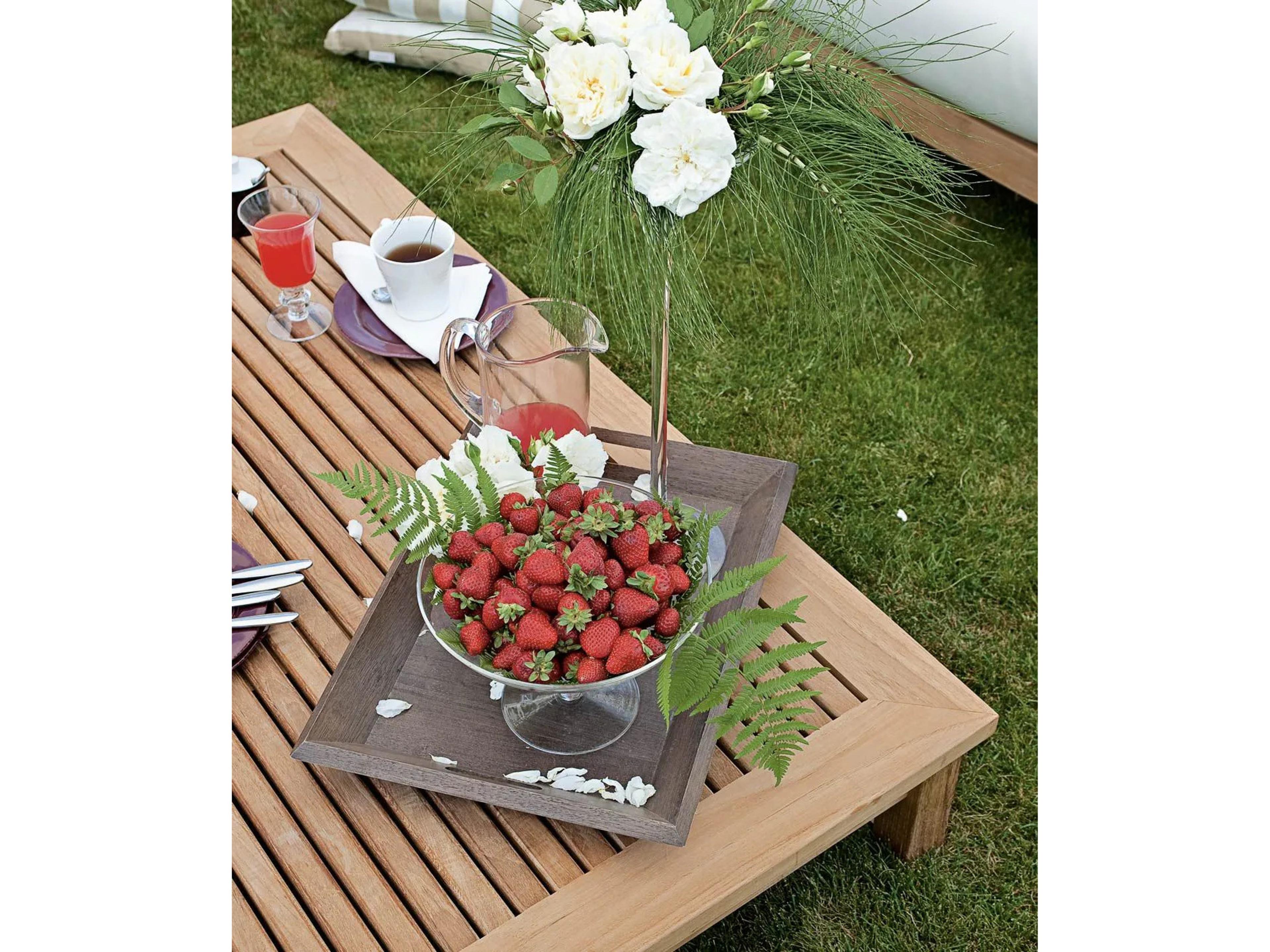 UnoPiu Chelsea Teak Square Coffee Table