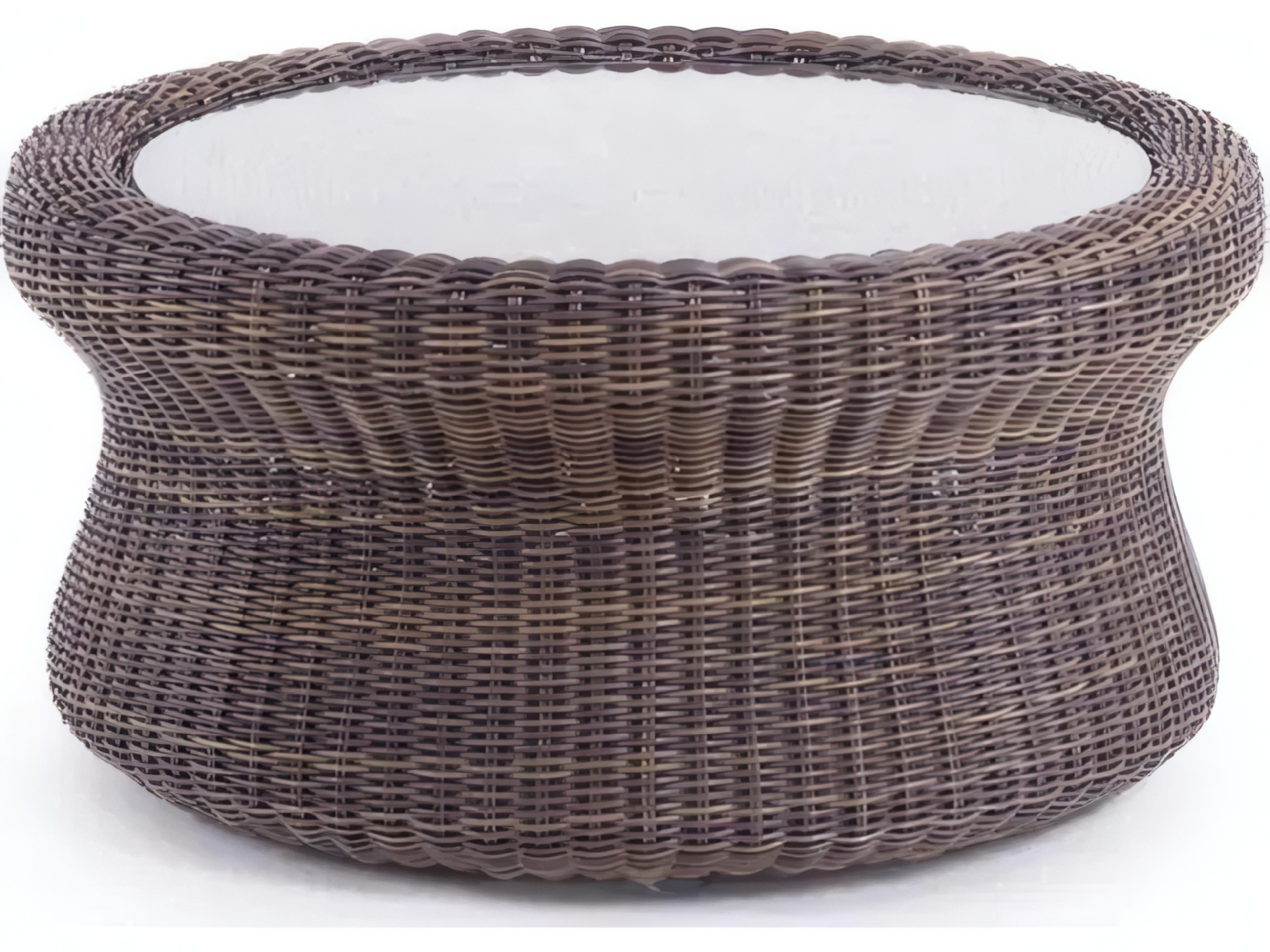 Agora Coffee Table/Pouf Base Round in WaProLace