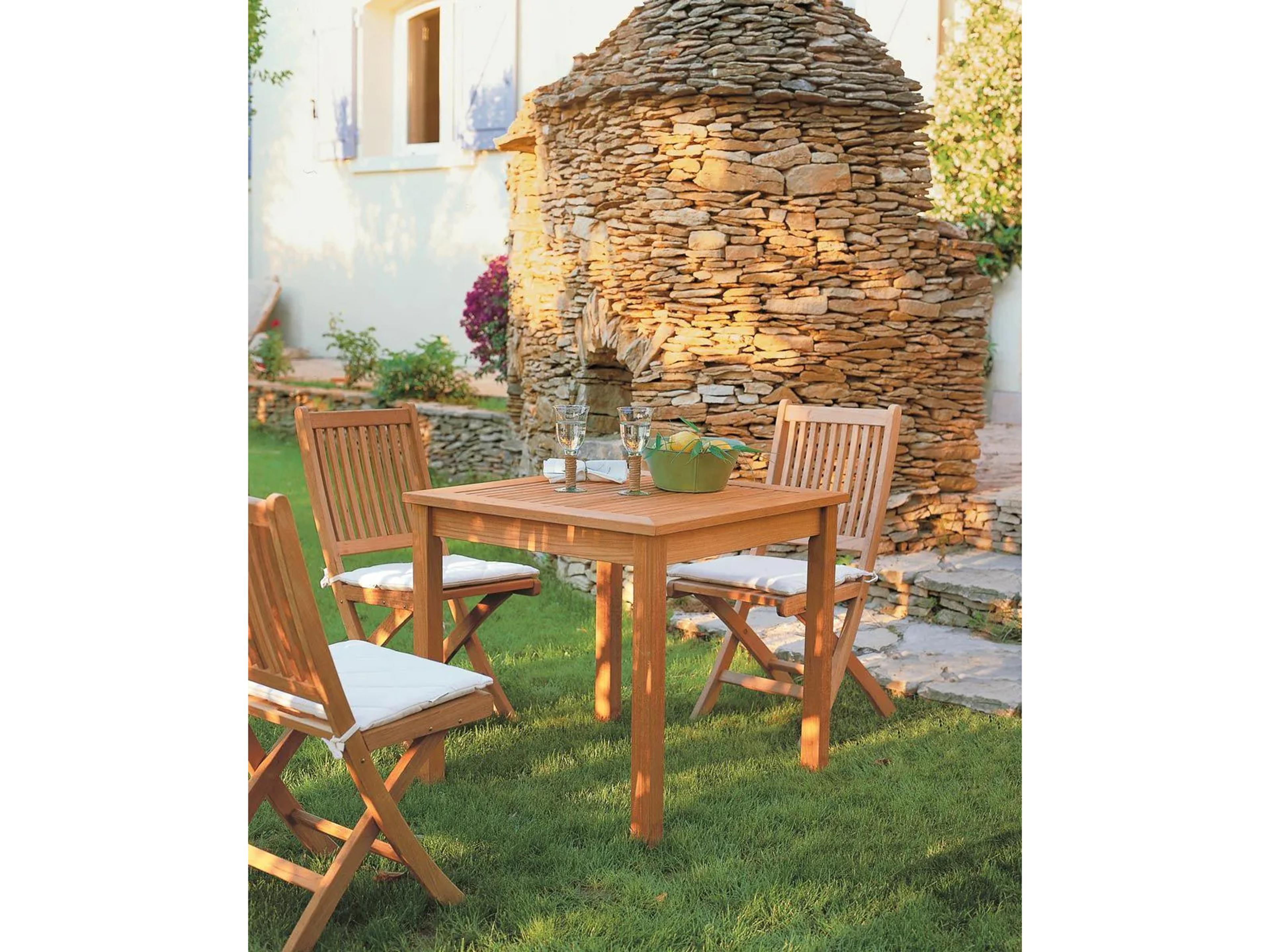 UnoPiu Chelsea Teak Square Dining Table