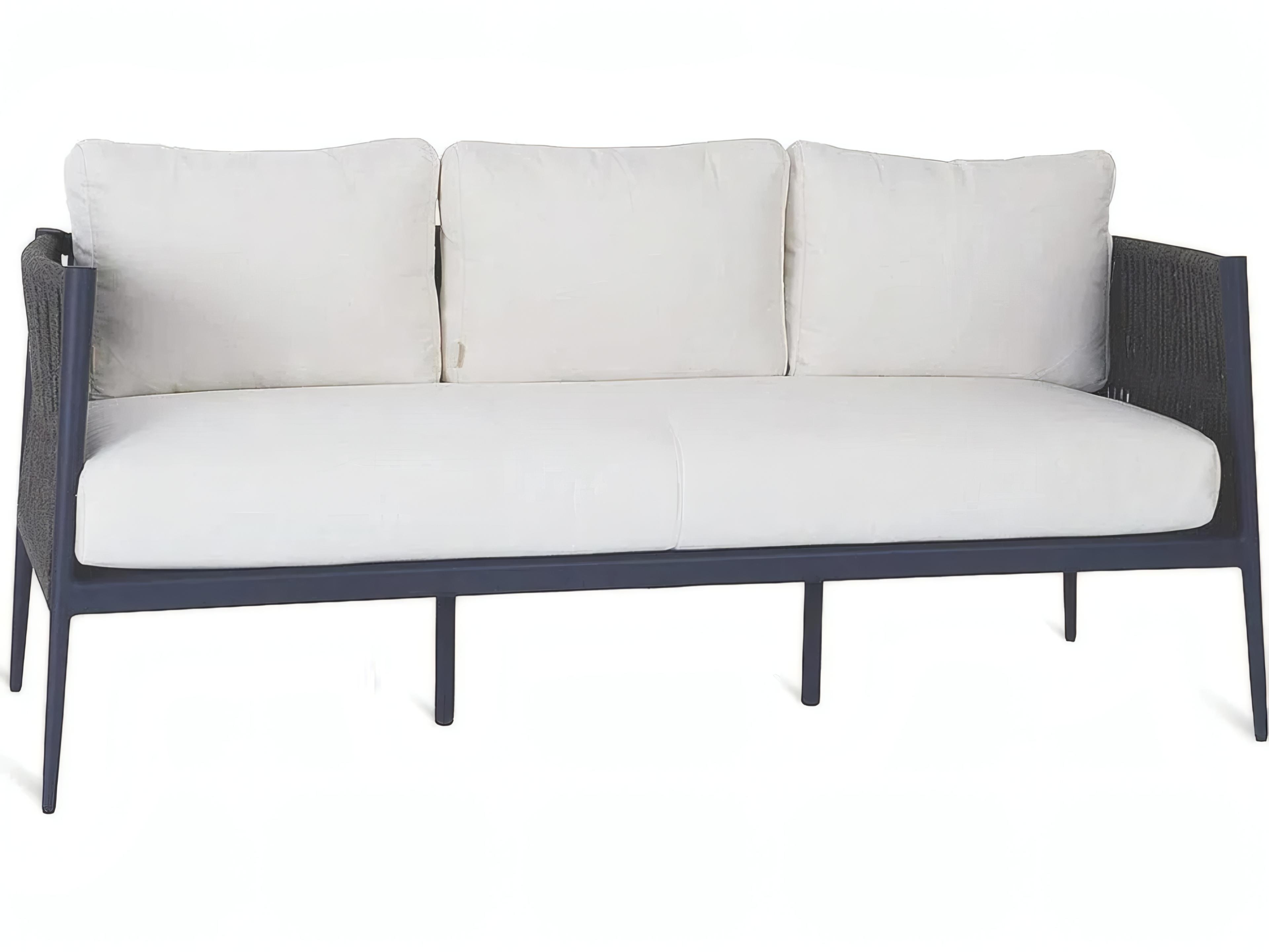 Luce Aluminum 3 Seater Sofa