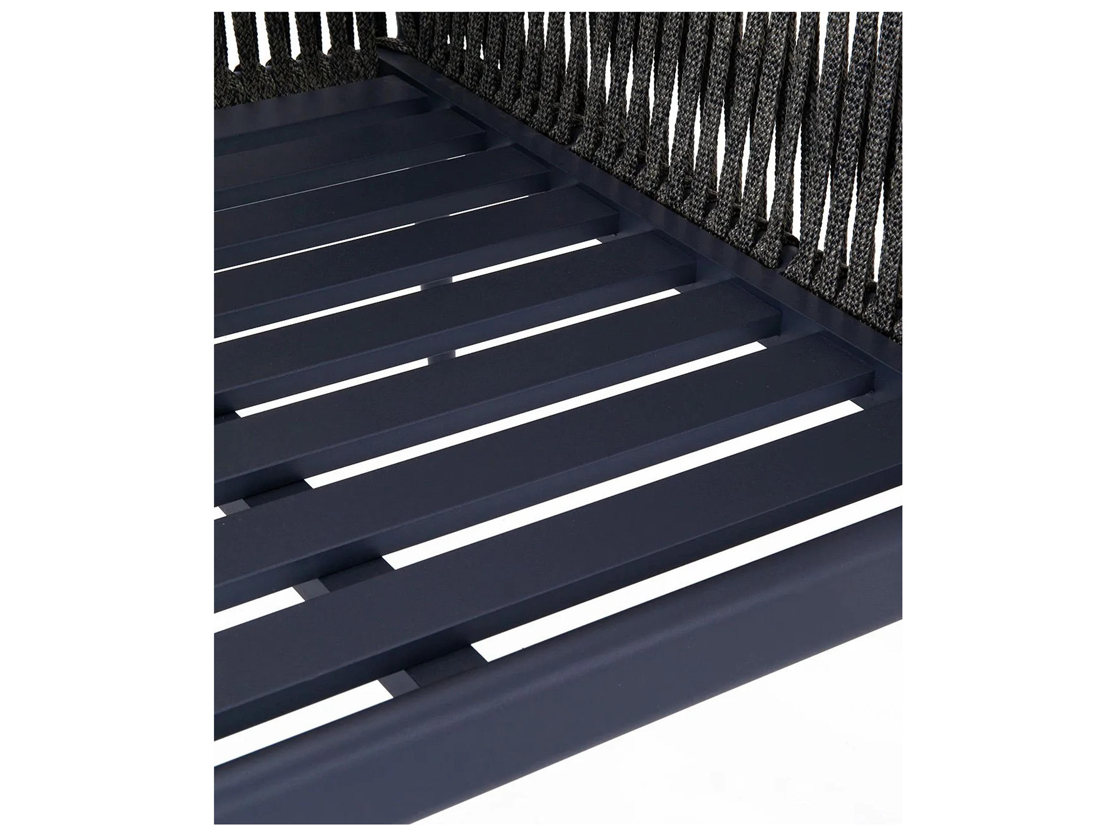 UnoPiu Luce Aluminum Rope Armchair