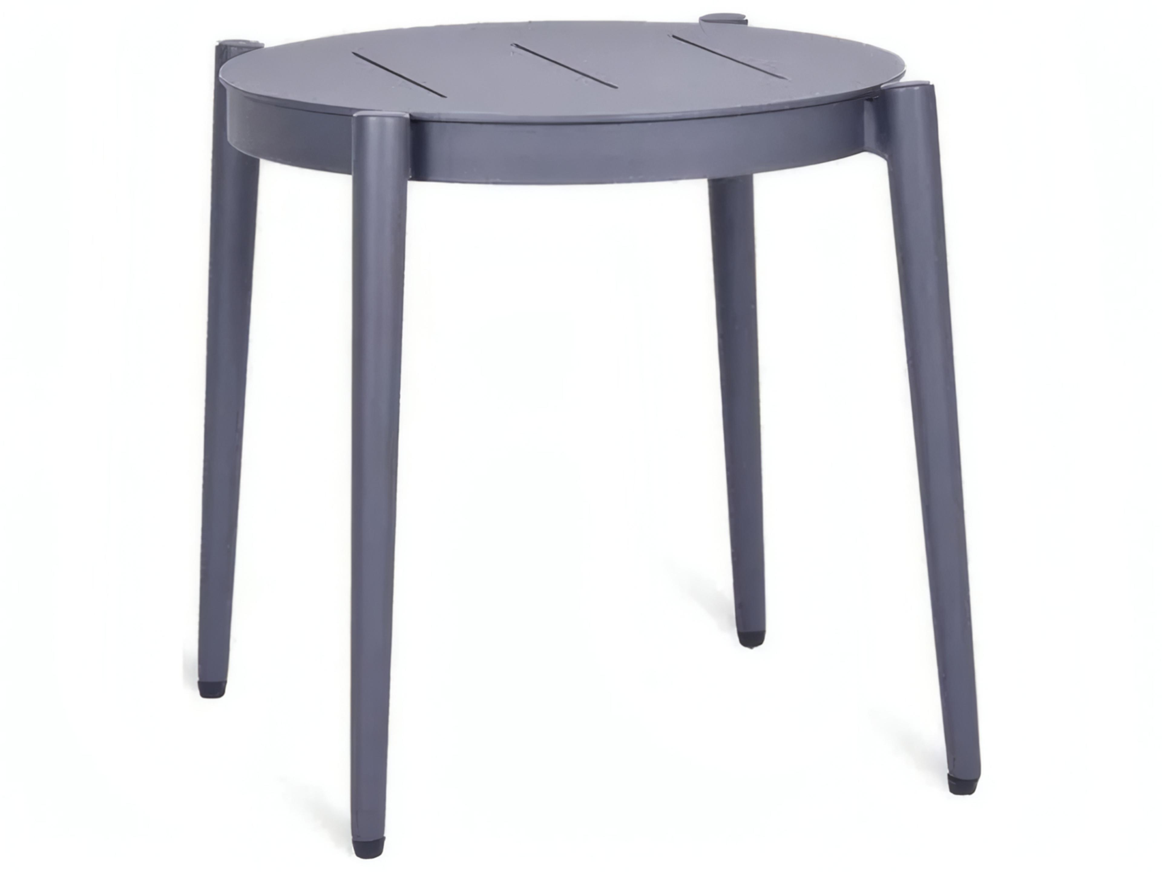 Luce Aluminum Round Coffee Table