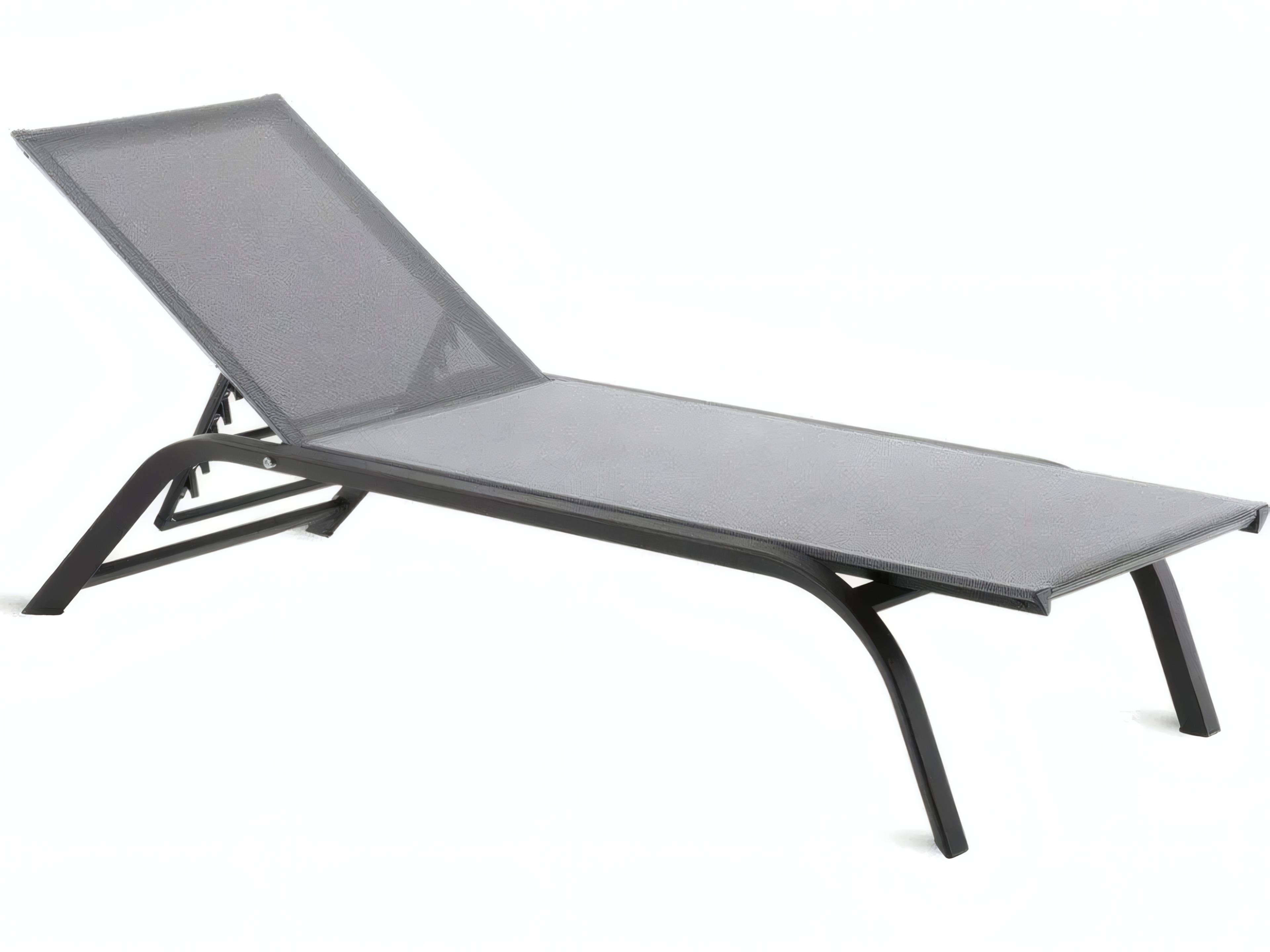 UnoPiu Panarea Aluminum Stackable Sunlounger