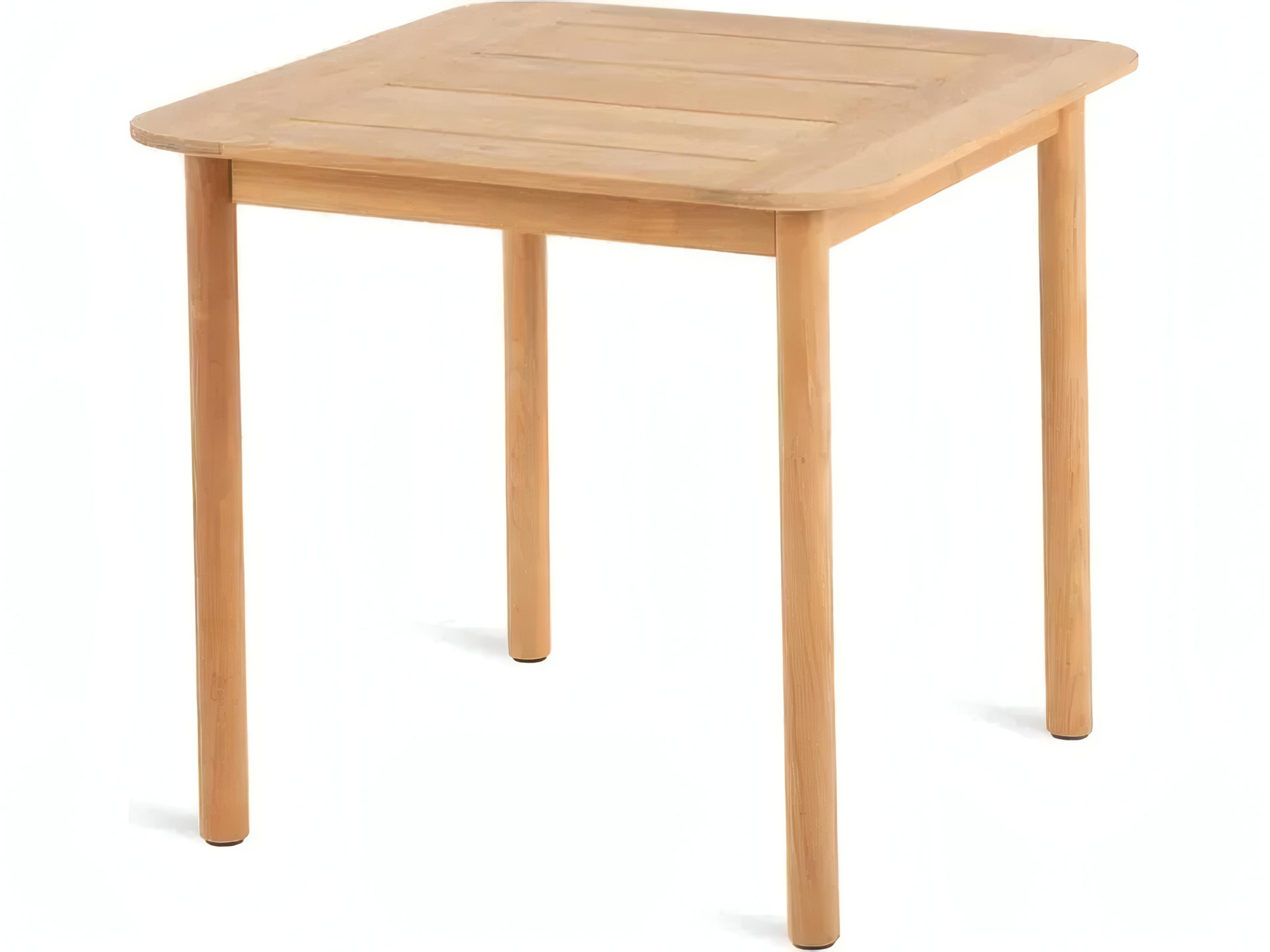 Pevero Teak Square Dining Table