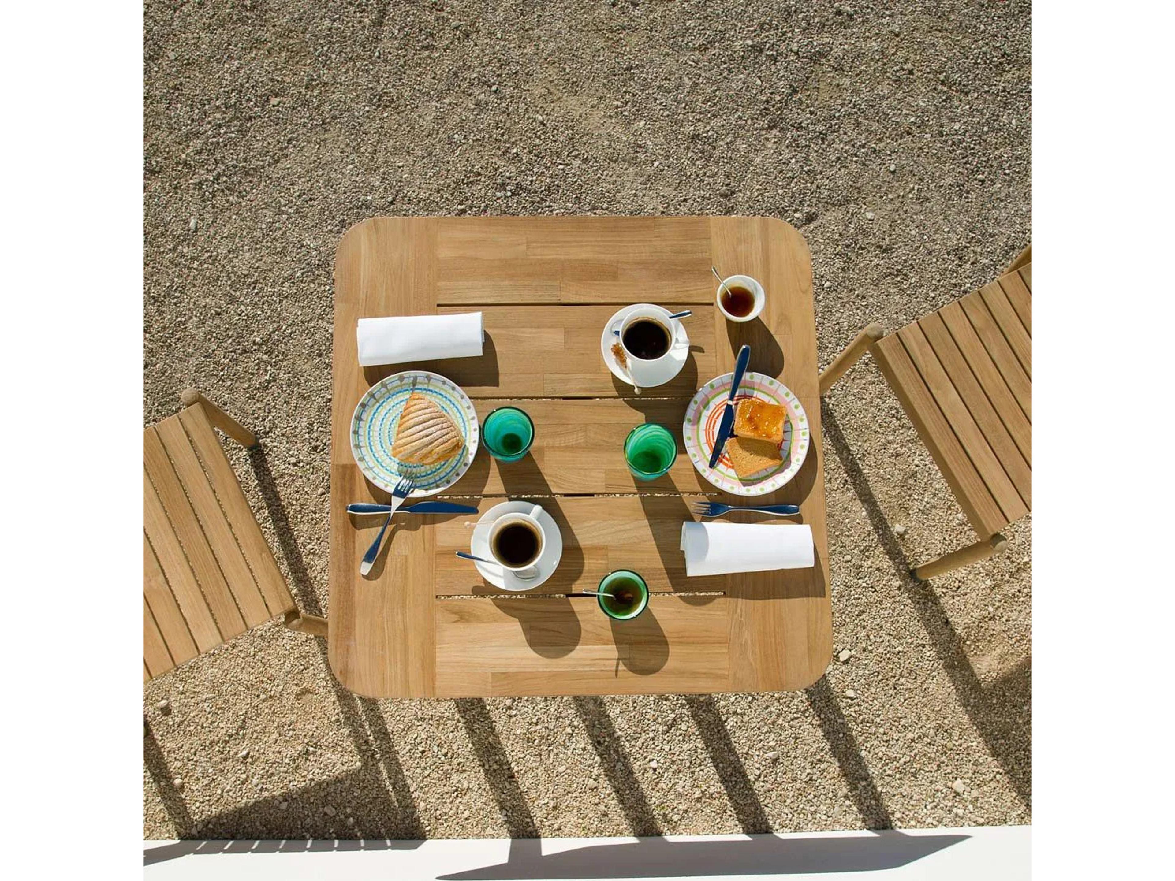 UnoPiu Pevero Teak Square Dining Table