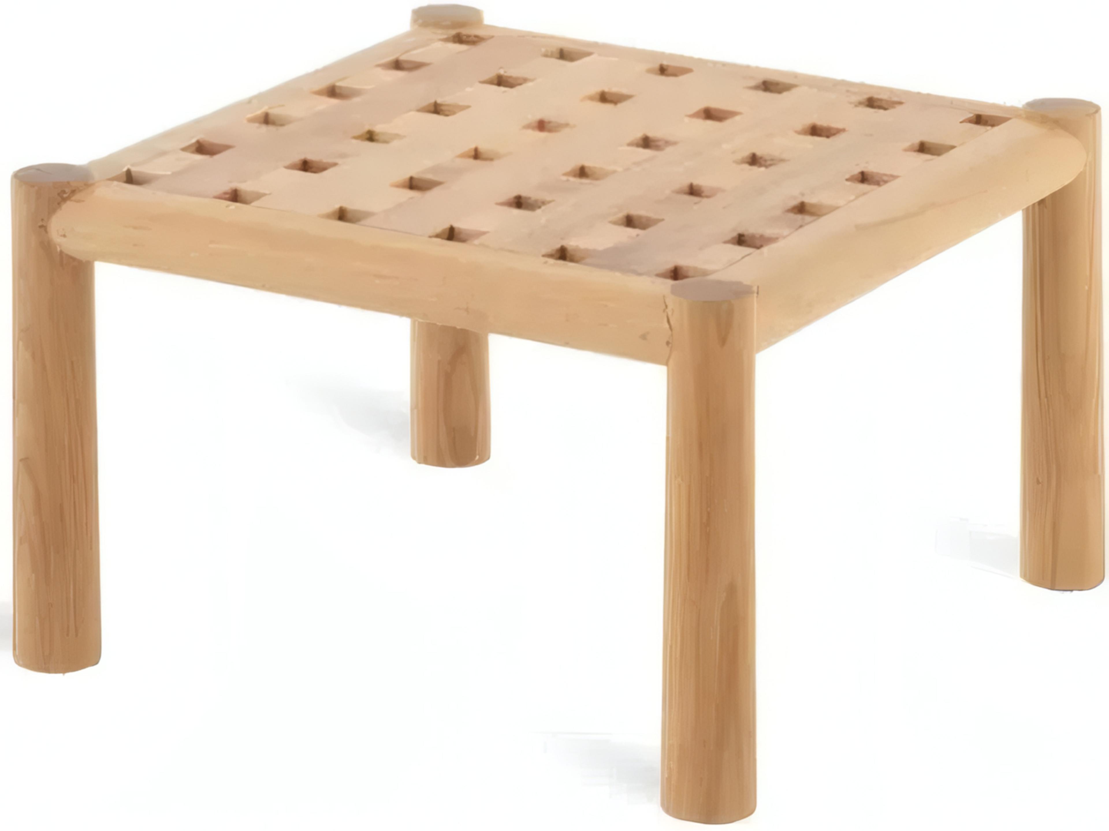 Pevero Teak Square Coffee Table