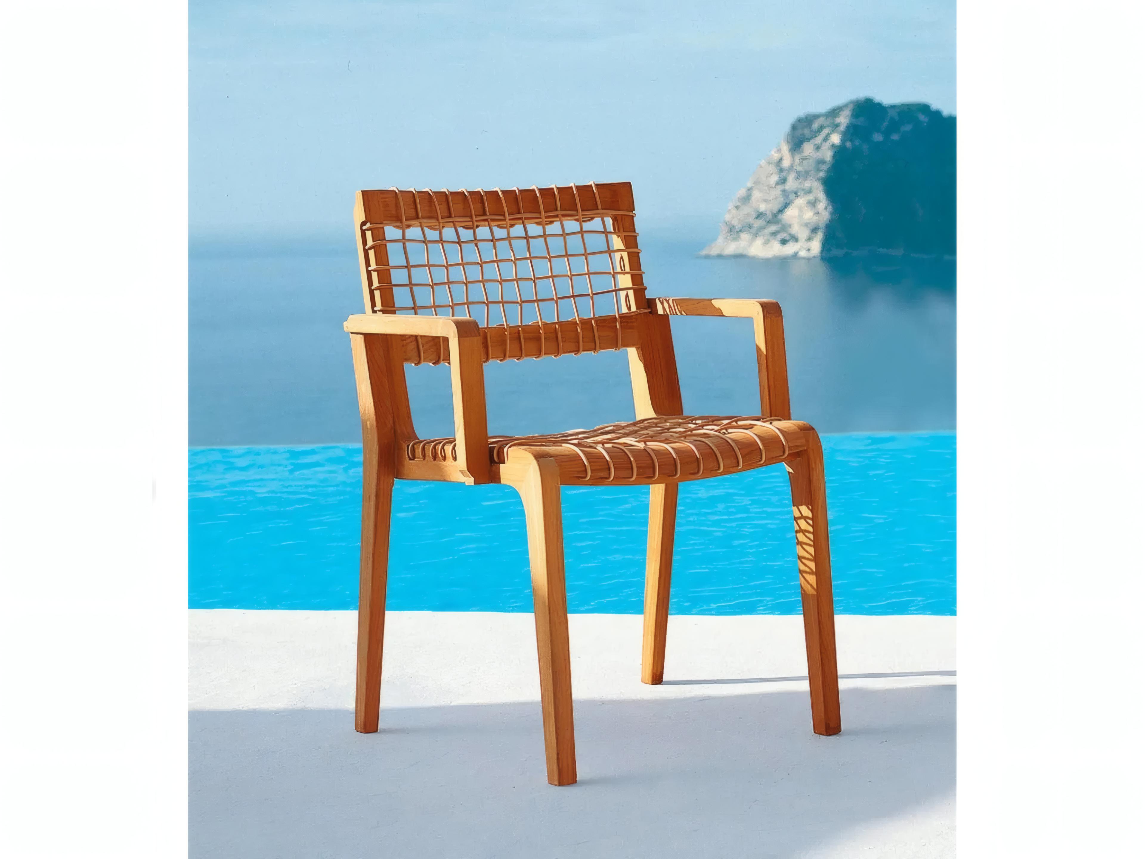 UnoPiu Synthesis Teak Small Armchair
