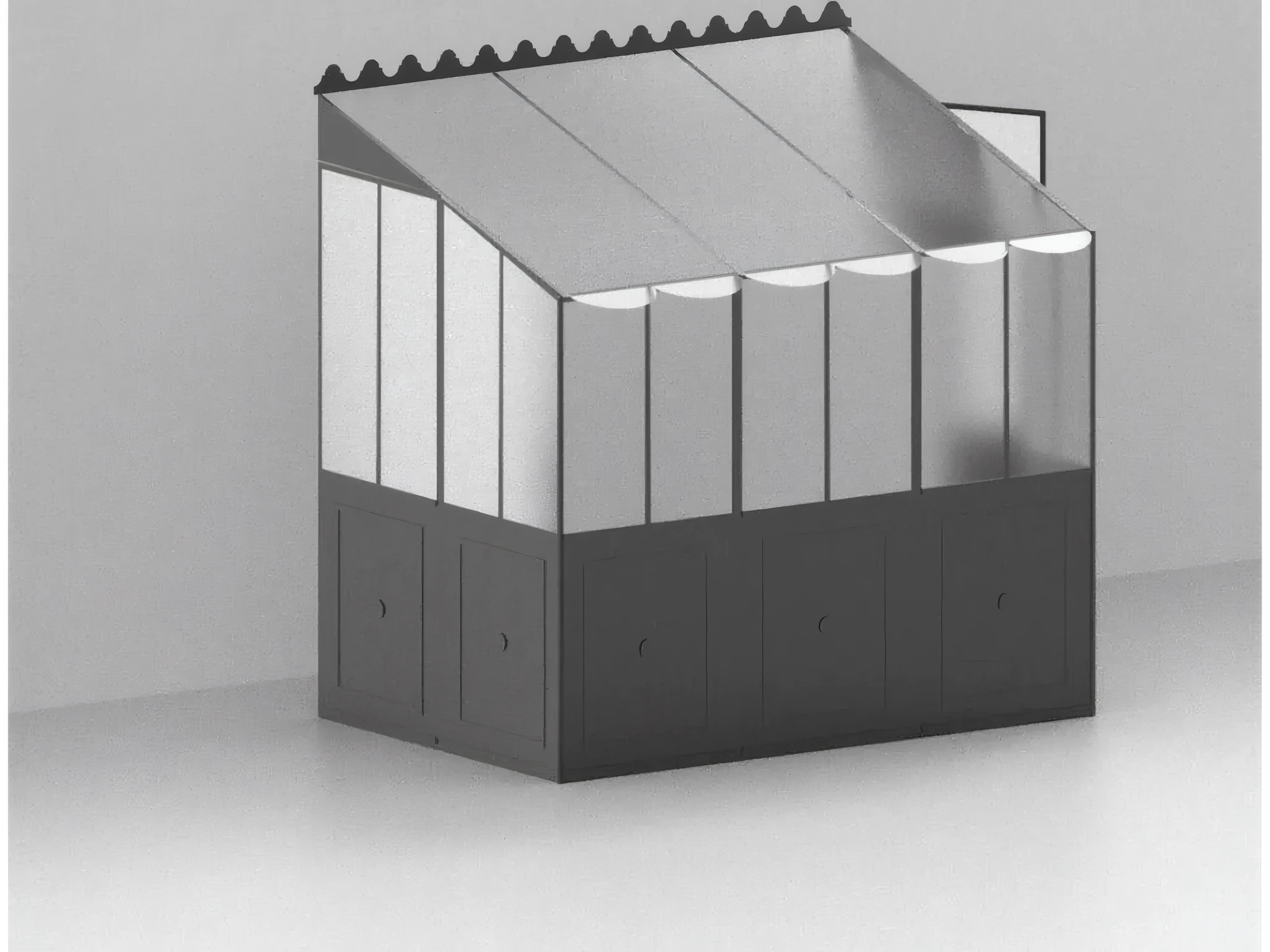 Unopiu Orangerie Attached Greenhouse Left Opening