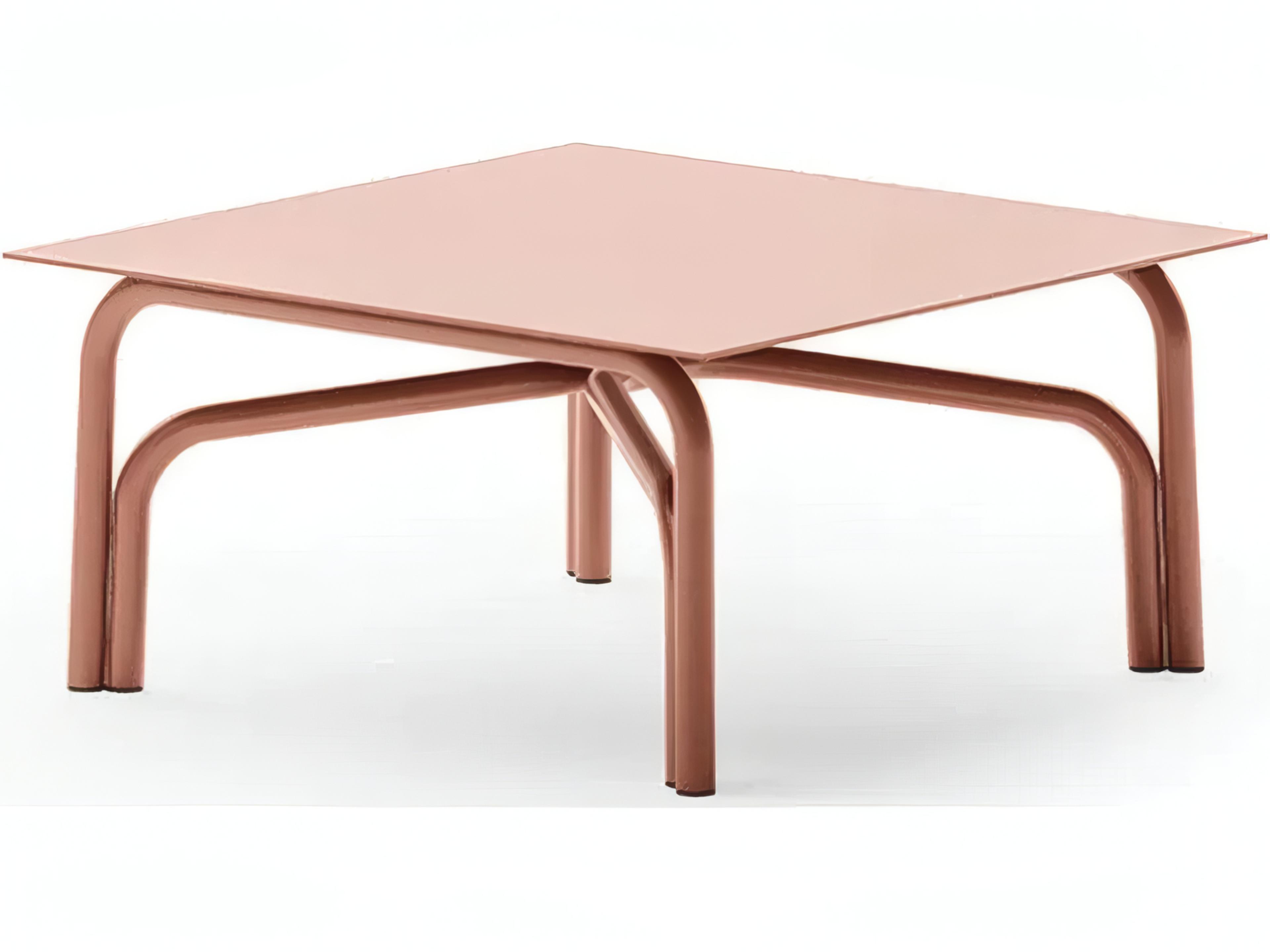 Salo Aluminum Square Coffee Table