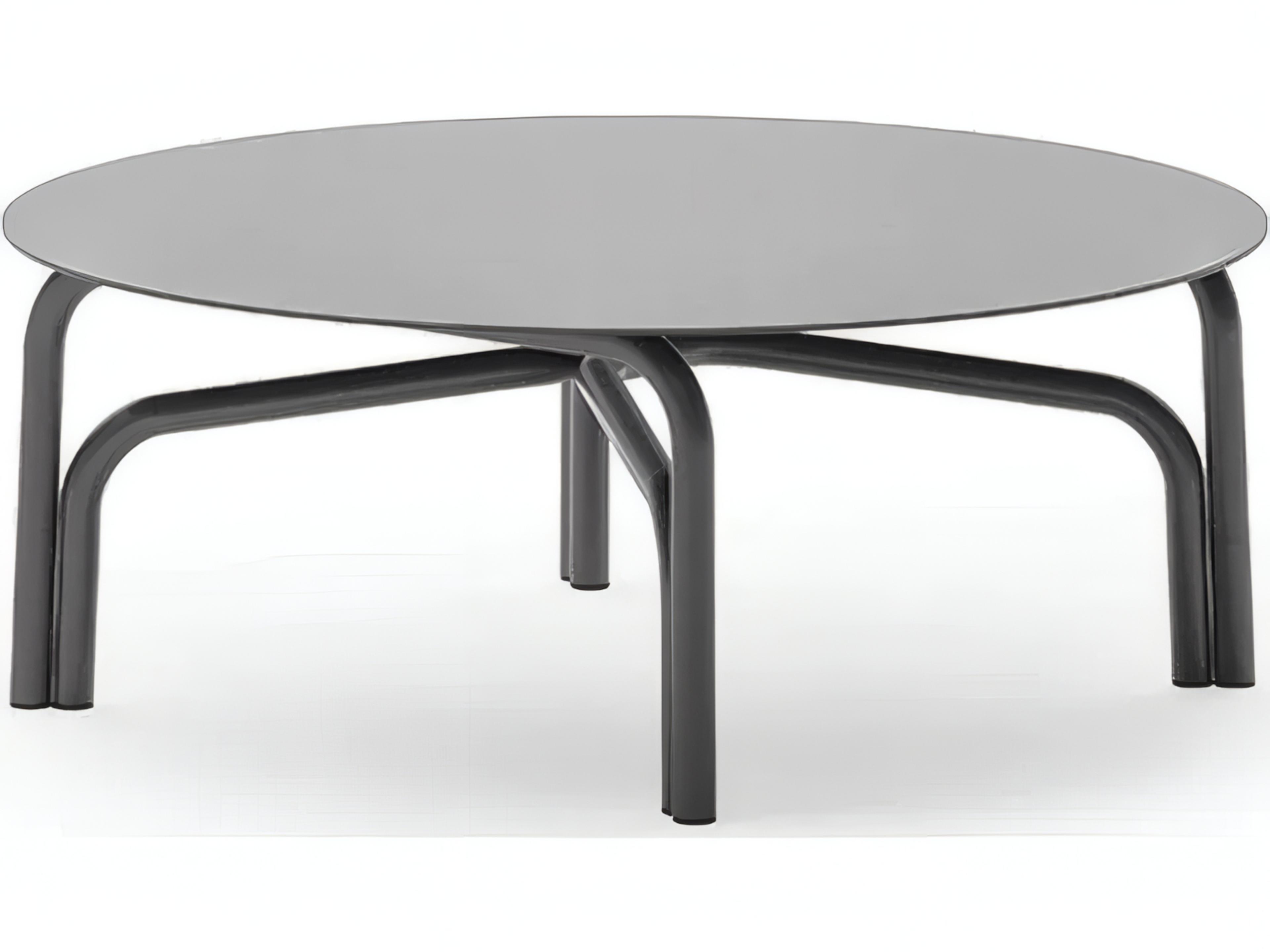 Salo Aluminum Round Coffee Table