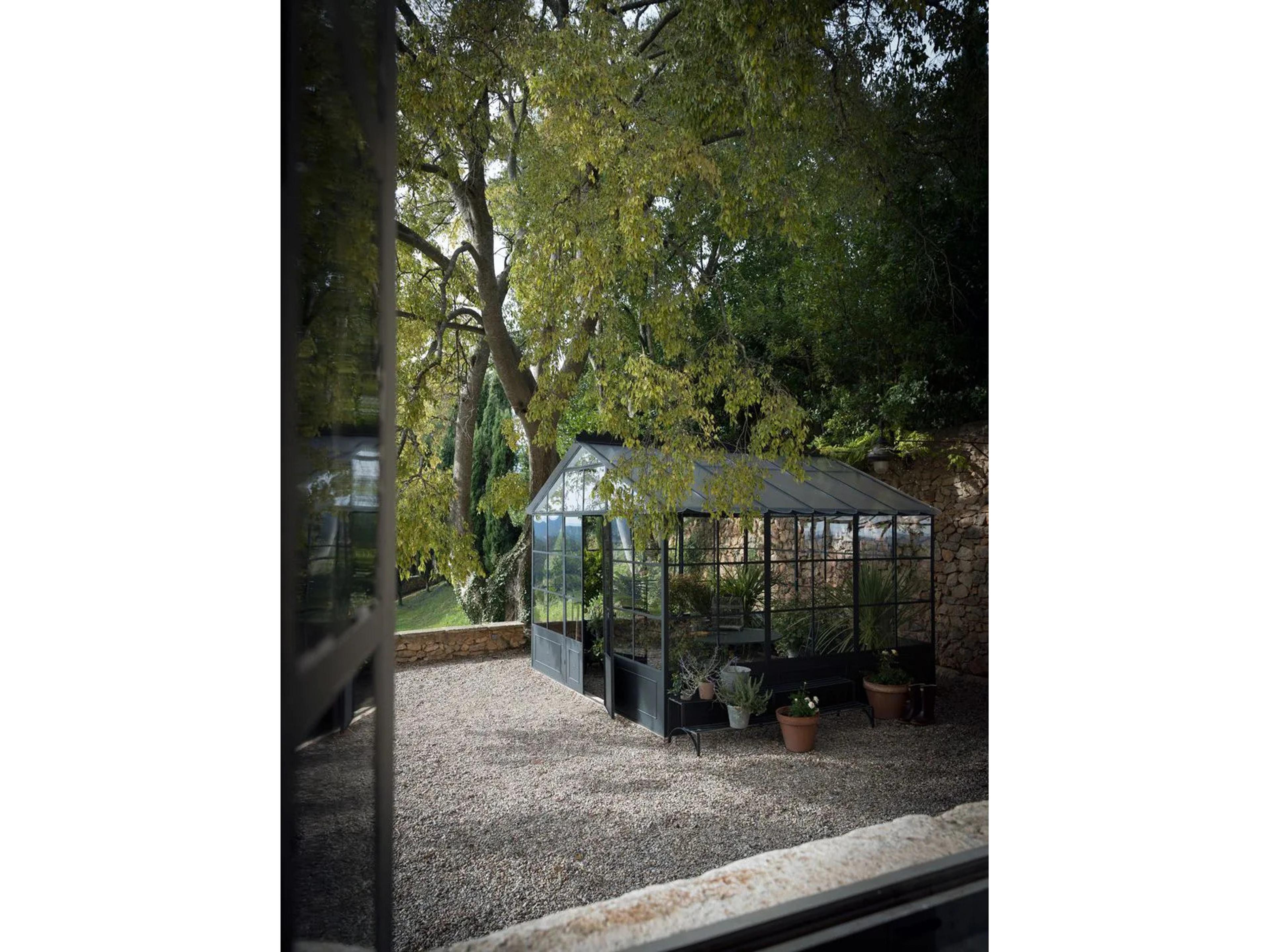 Unopiu Orangerie Freestanding Greenhouse with Polycarbonate Roofing