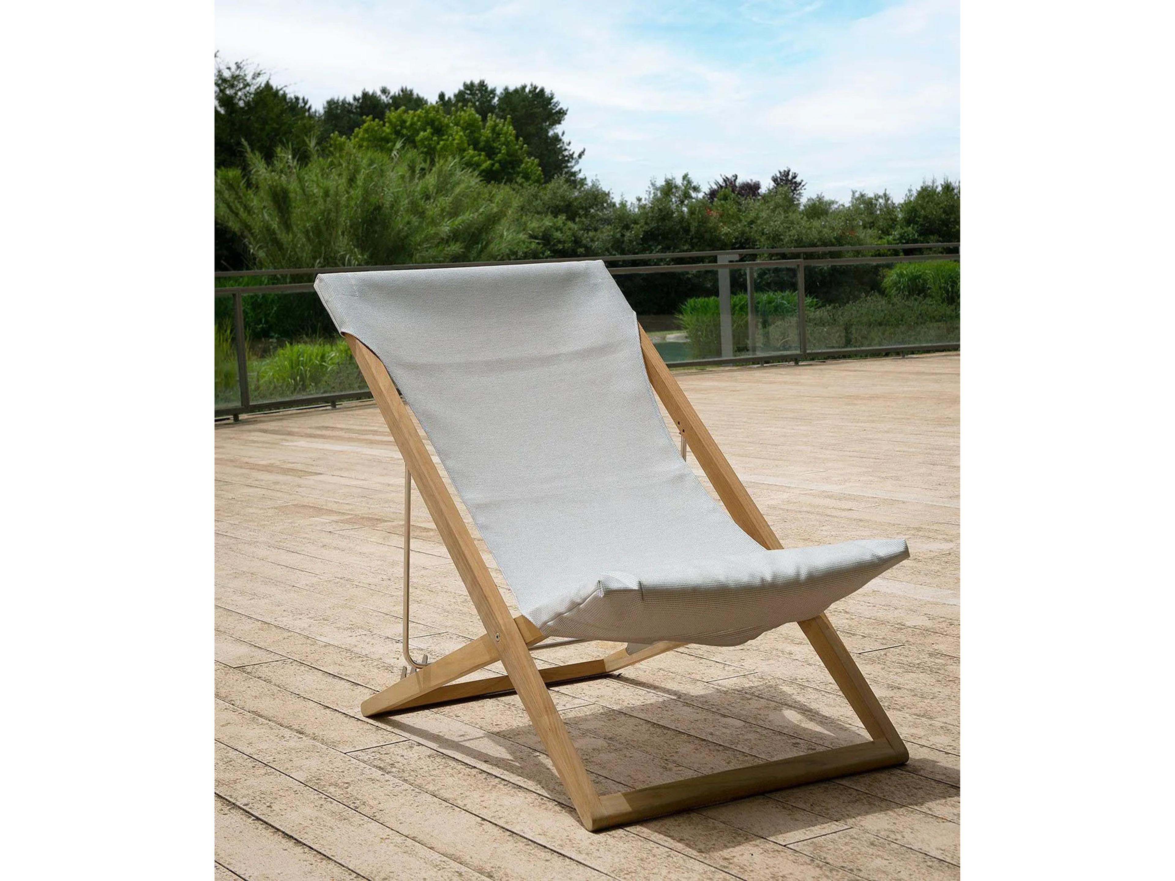 UnoPiu Cosette Teak Deckchair