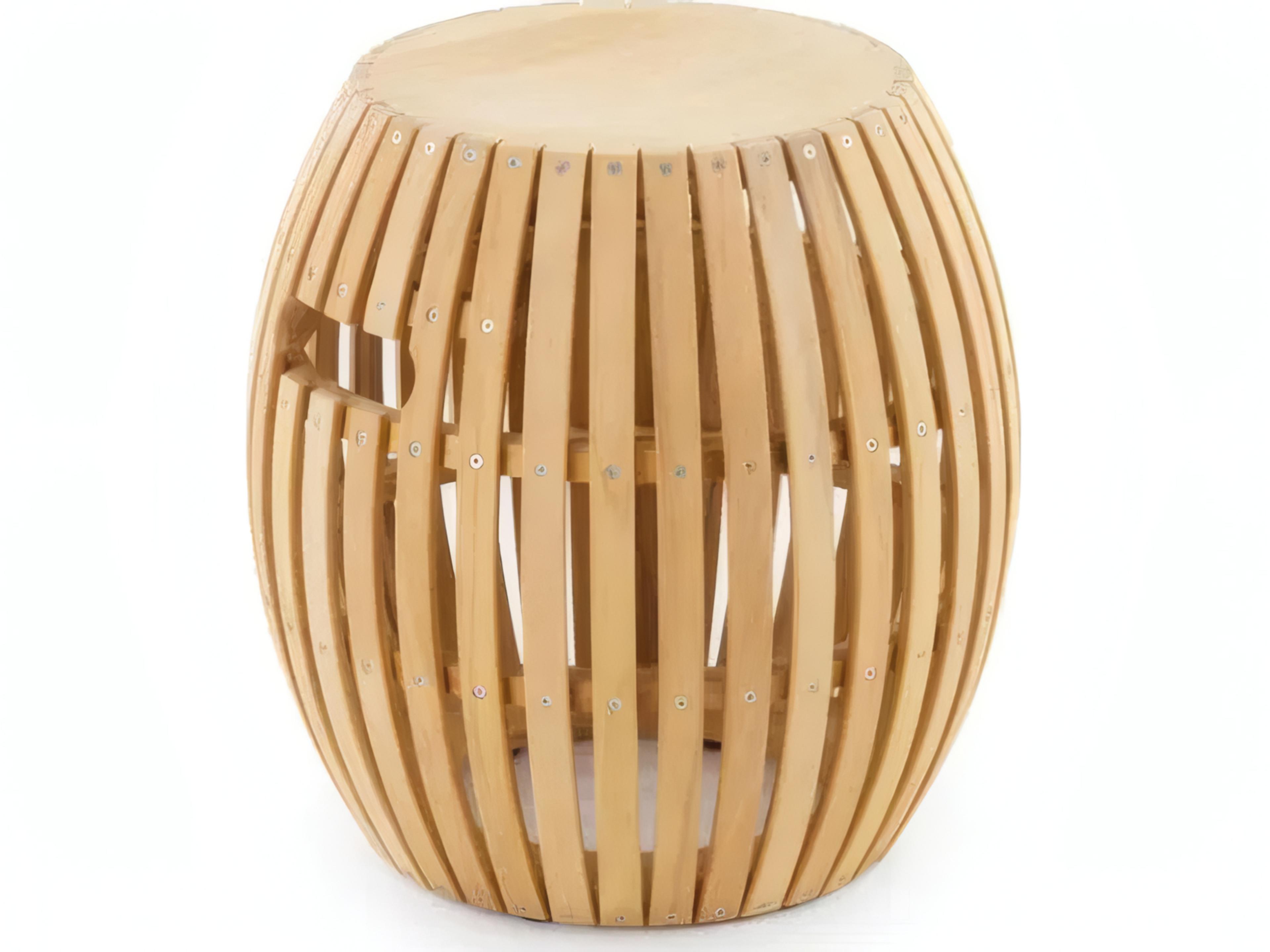Swing Teak Stool