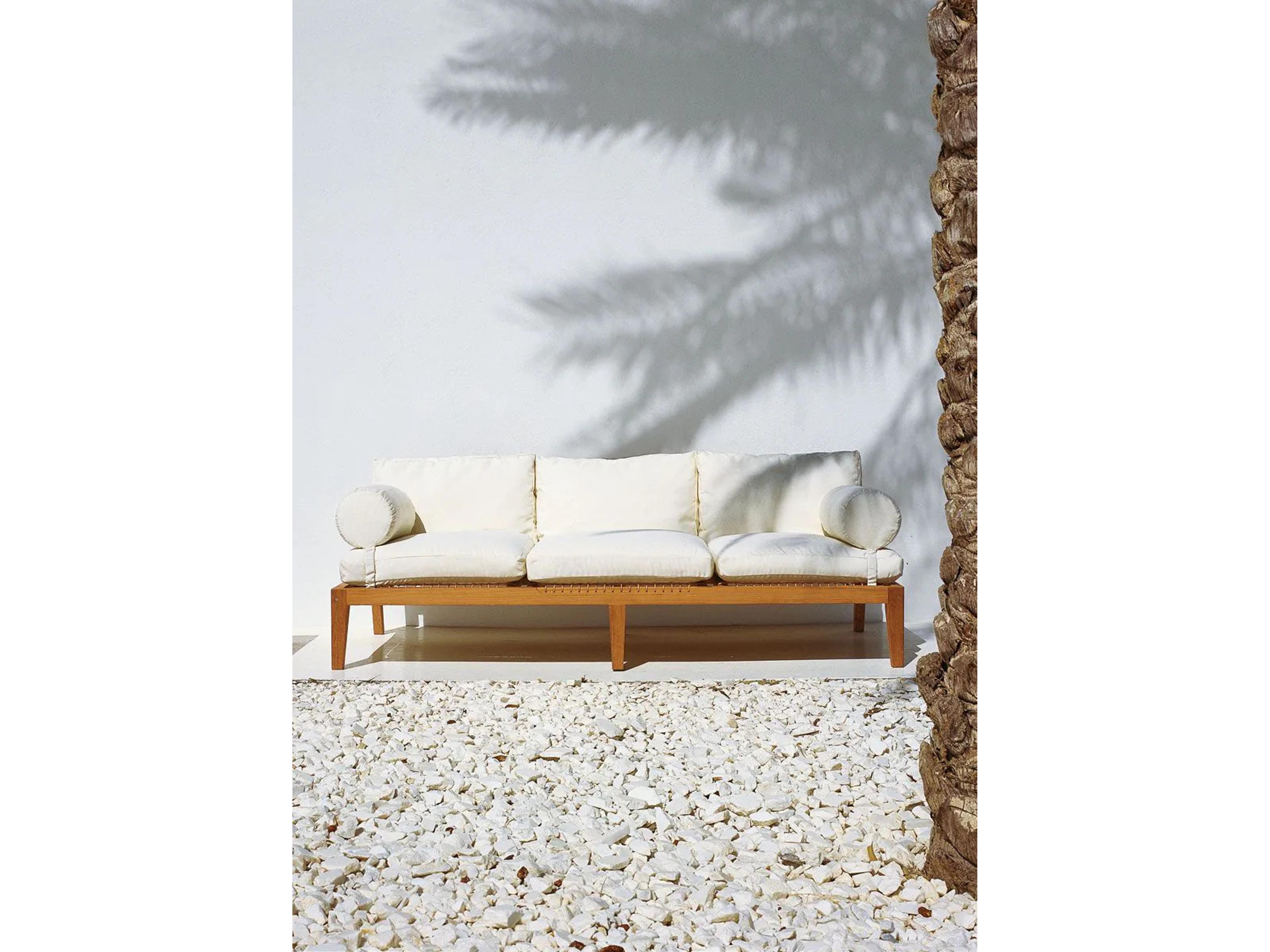 UnoPiu Synthesis Teak Adjustable Sofa Bed