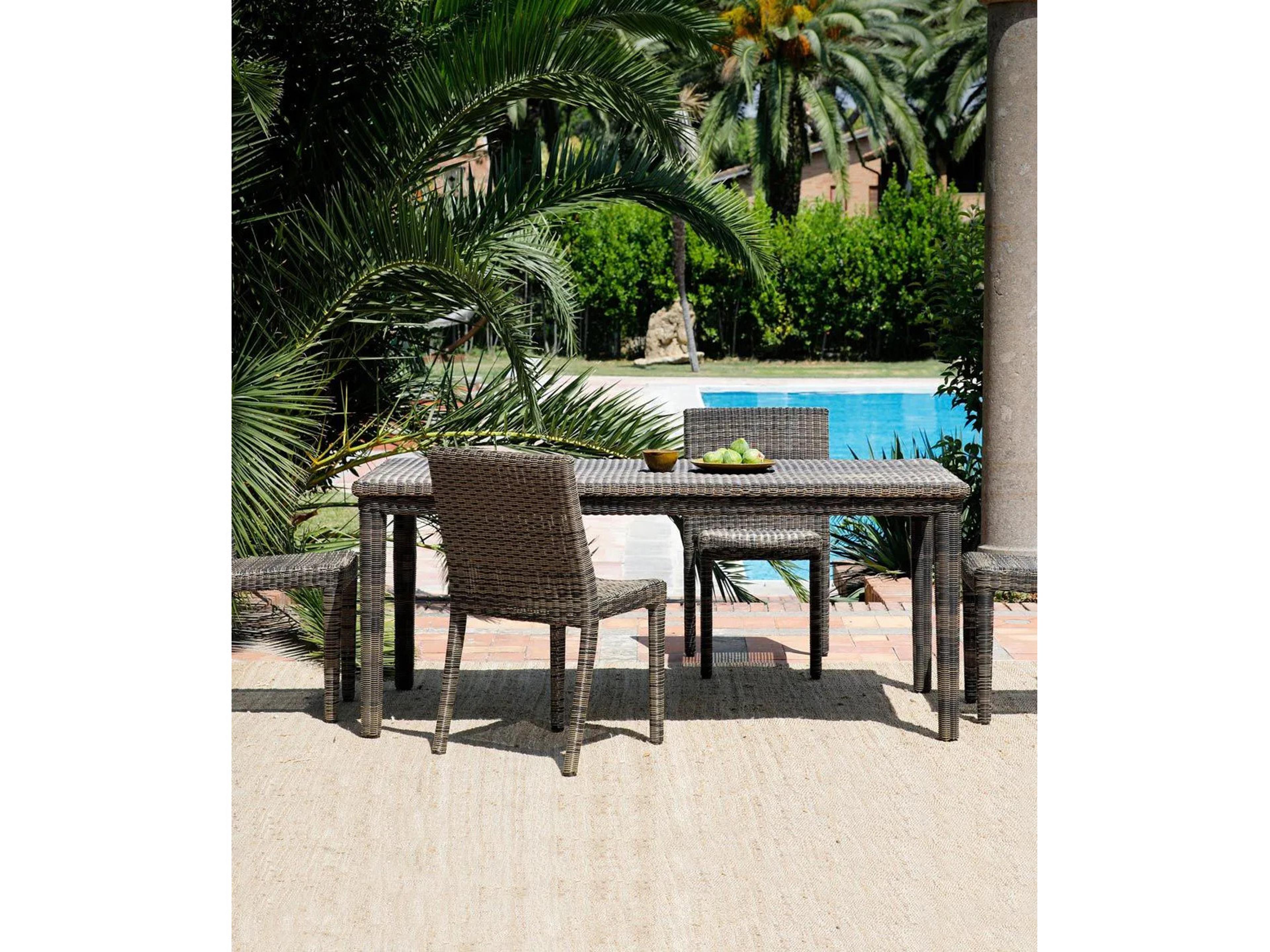 UnoPiu Agora Rectangular Dining Table in WaProLace