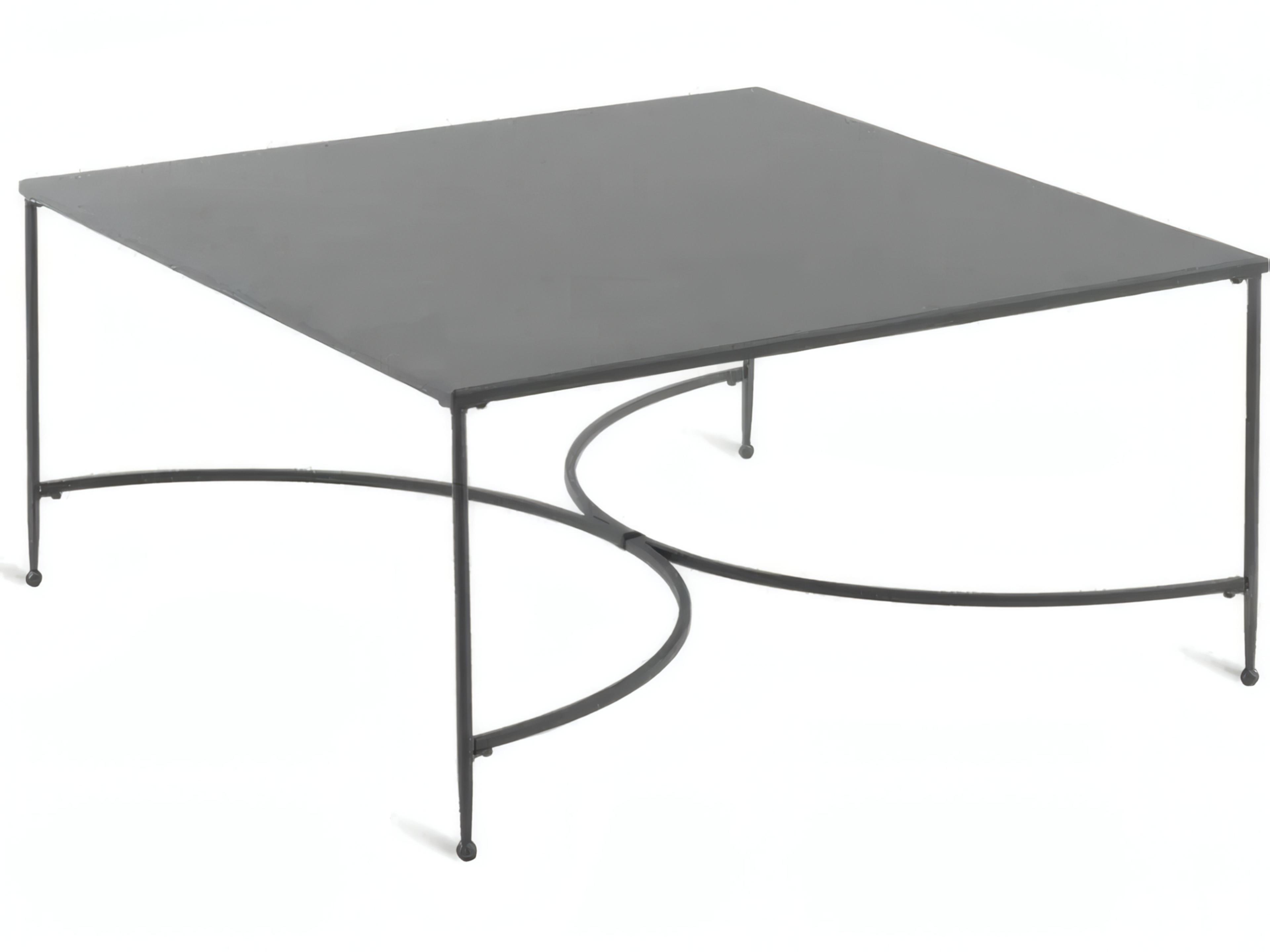 Toscana Wrought Iron Square Coffee Table