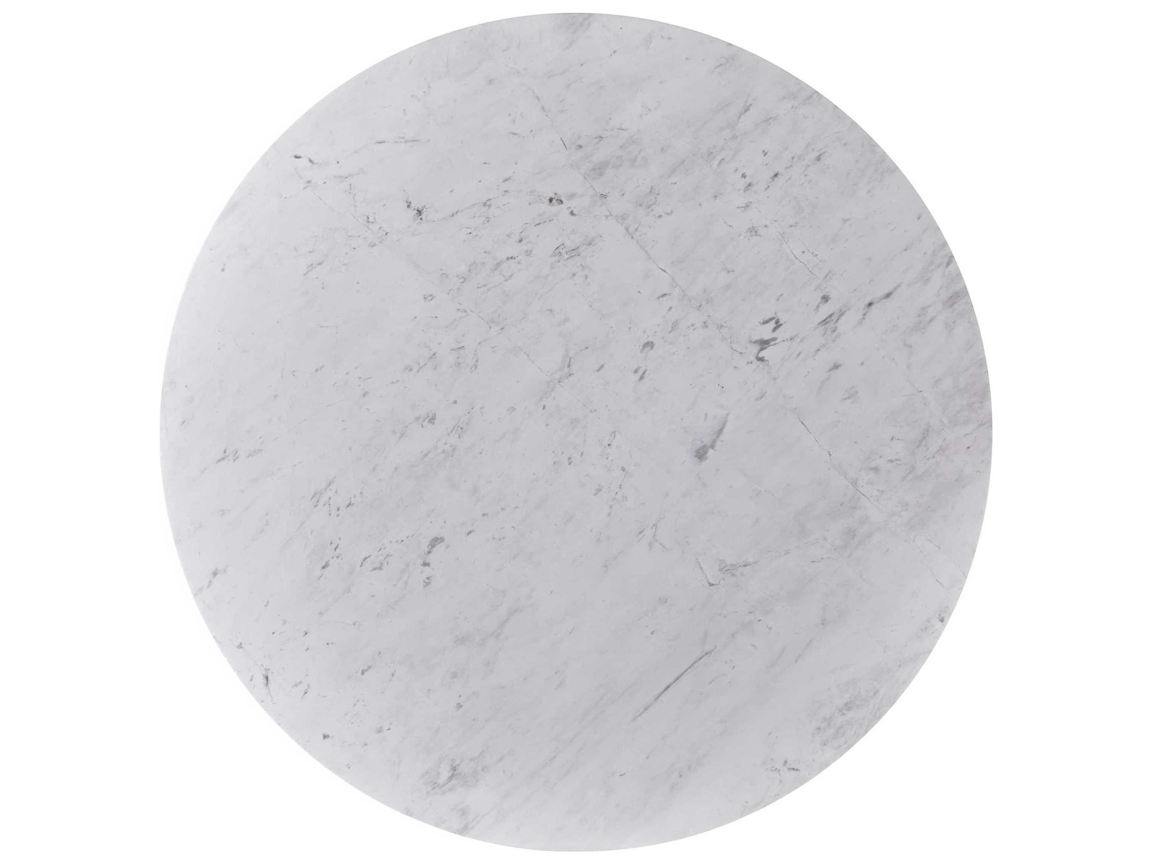 Coastal Living Outdoor Quick Ship Faux Marble / Cast Concrete Round Dining Table