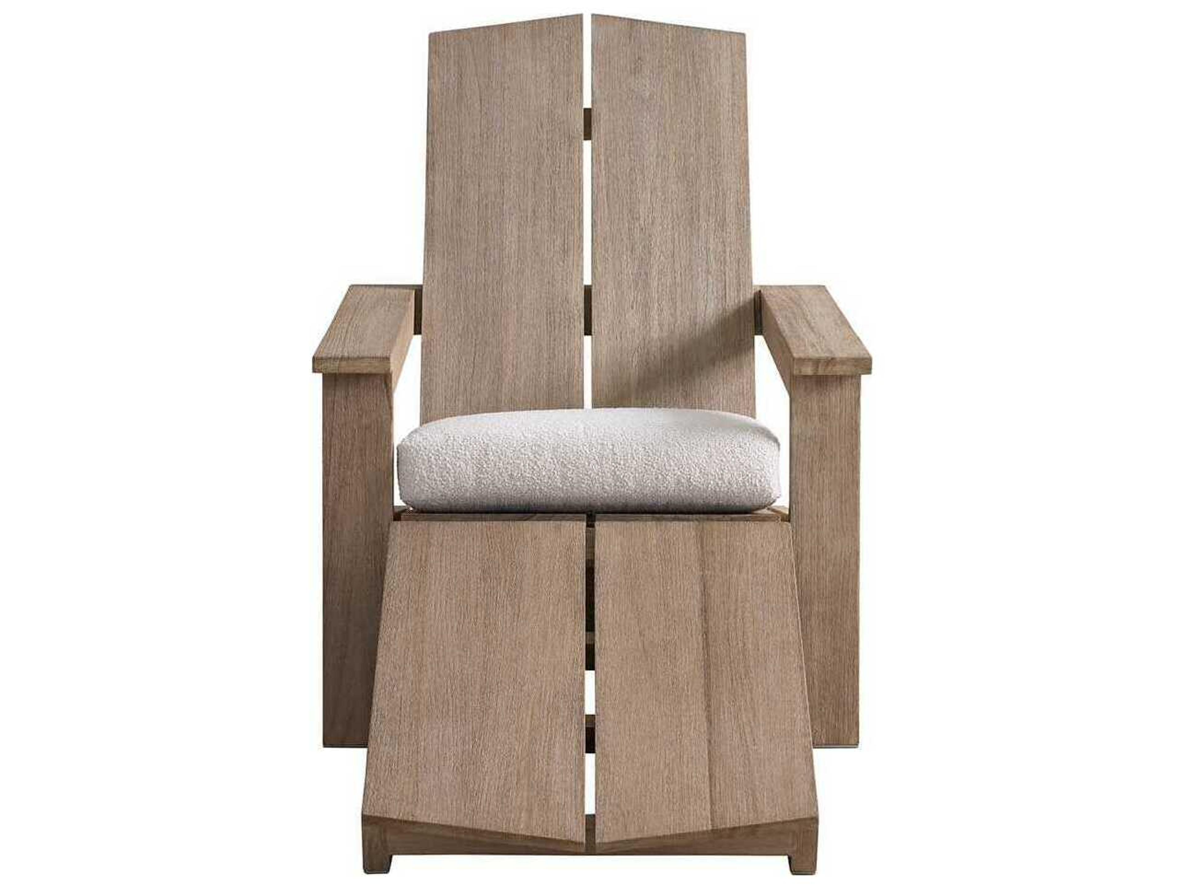 Coastal Living Outdoor Saratoga Wood Ottoman