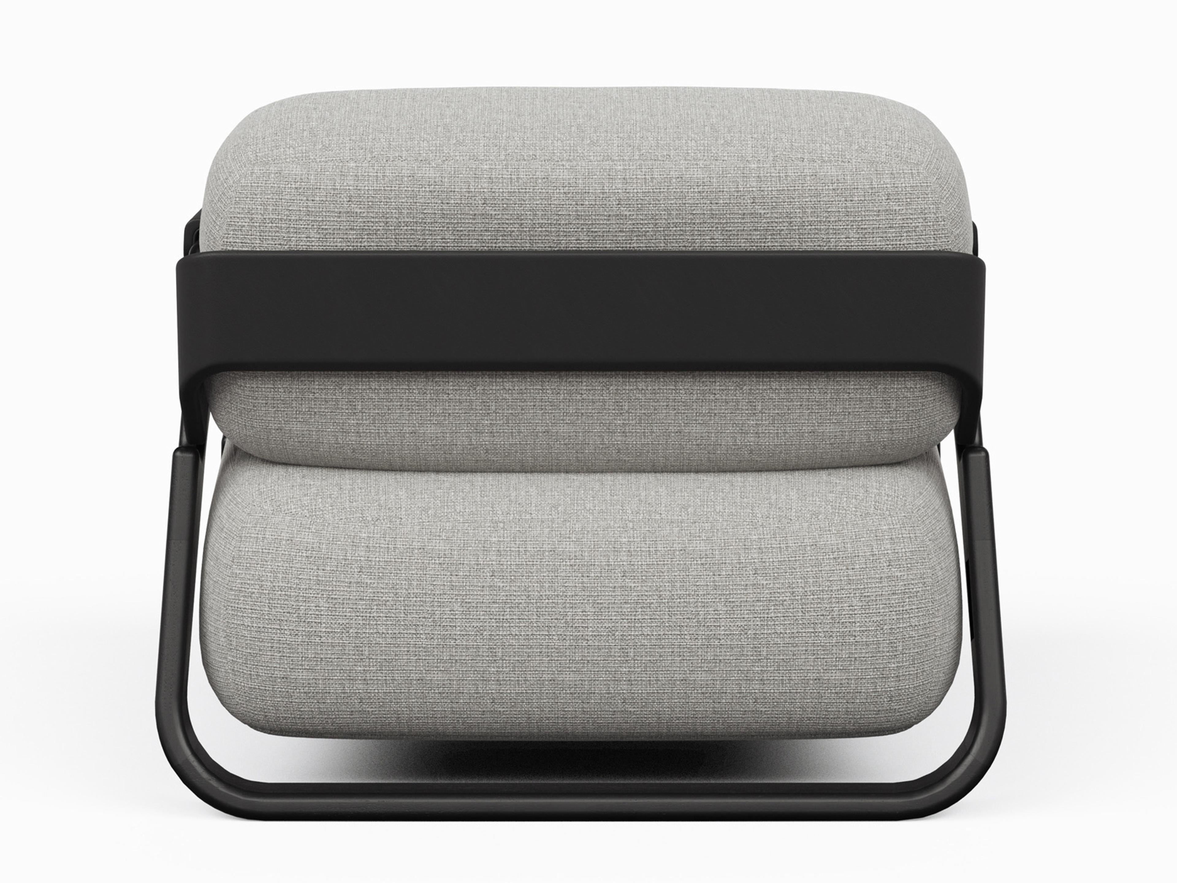 Urbia Modern Brazilian Hermes Black Accent Chair